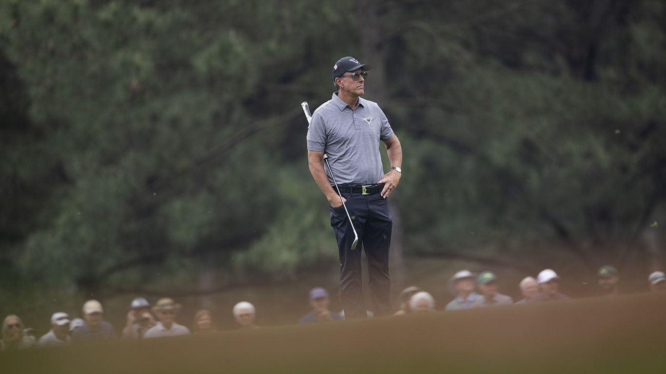 1366x768 Phil Mickelson's awkward Masters comes to life