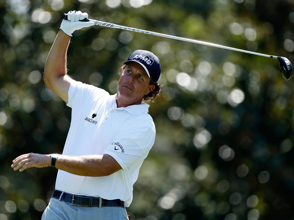 1024x768 Phil Mickelson falls agonisingly short of 59 at the Phoenix Open
