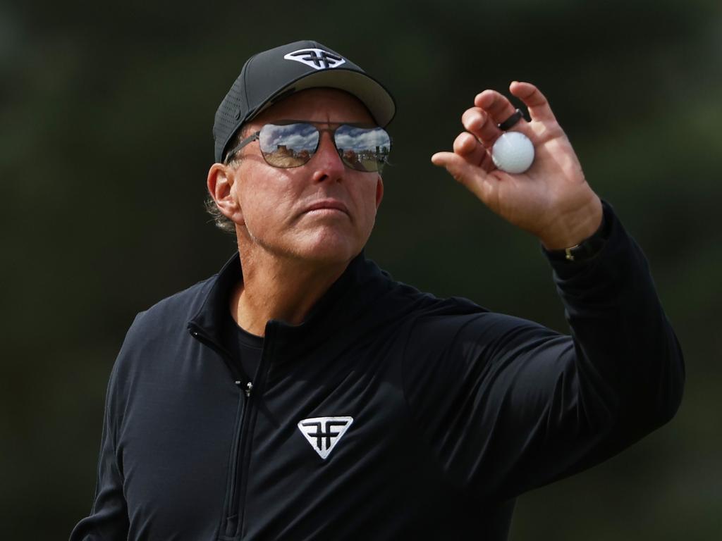 1024x768 Phil Mickelson's fourth round a win for LIV as he finishes 2nd at the Masters