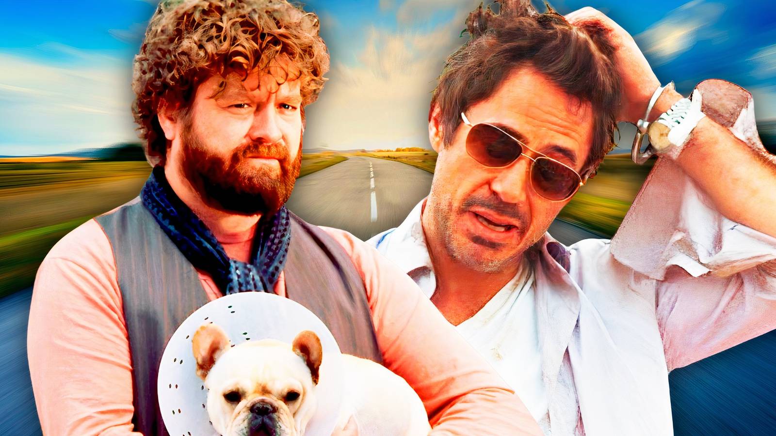1600x900 Robert Downey Jr. & Zach Galifianakis' Forgotten Road Trip Comedy Streaming On Netflix Deserves A Look Based On Its Supporting Cast Alone