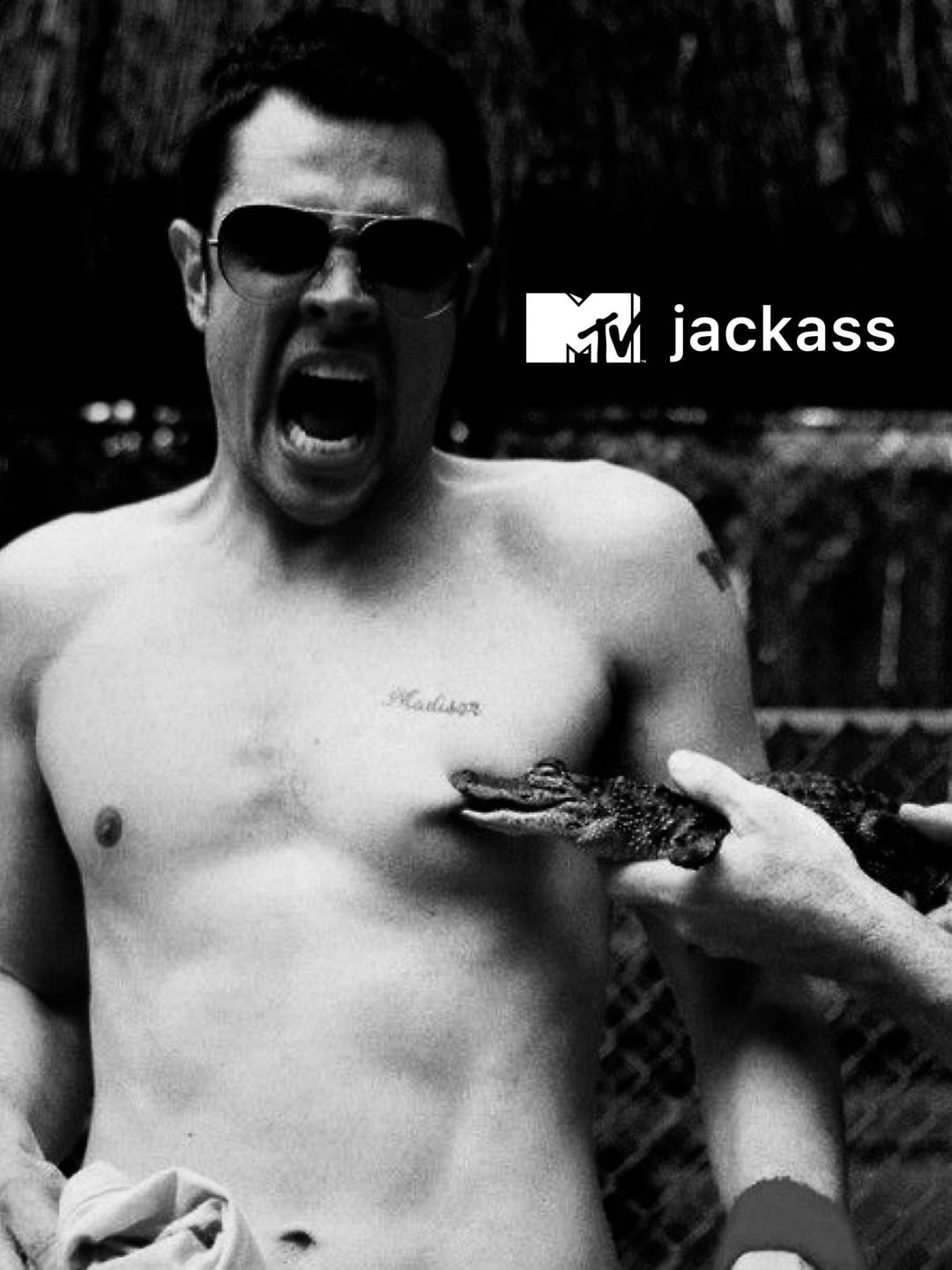 1080x1440 Custom Johnny Knoxville Jackass Black & White Posters I Made Just For Fun