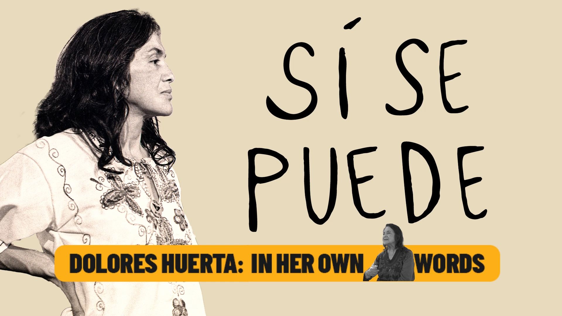 1920x1080 Dolores Huerta: The Civil Rights Icon Who Created the Slogan ‘Si Se Puede' (Yes We Can)