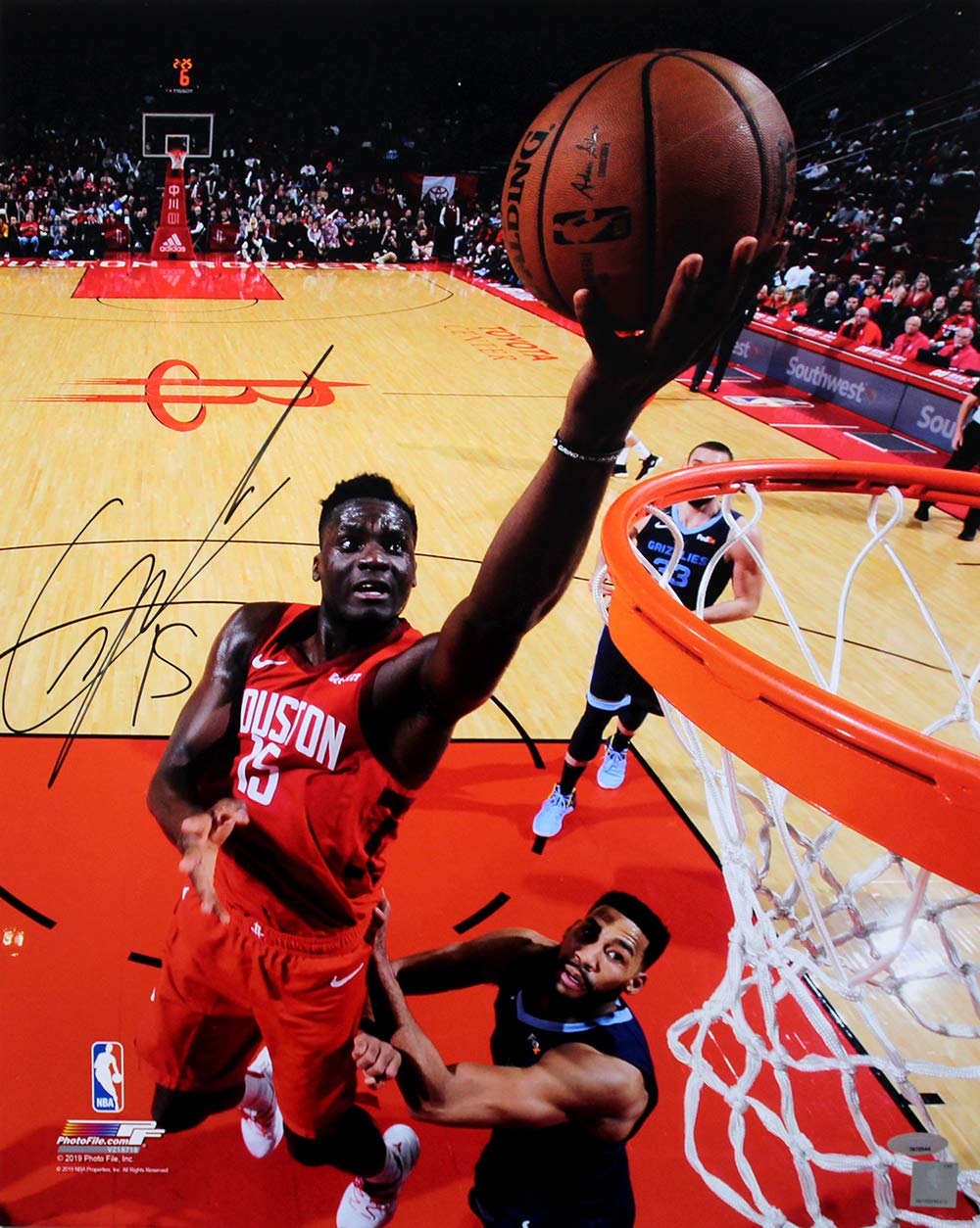 1000x1254 Clint Capela Signed Autographed Houston Rockets Layup 16x20 Photo TRISTAR COA at Amazon's Sports Collectibles Store