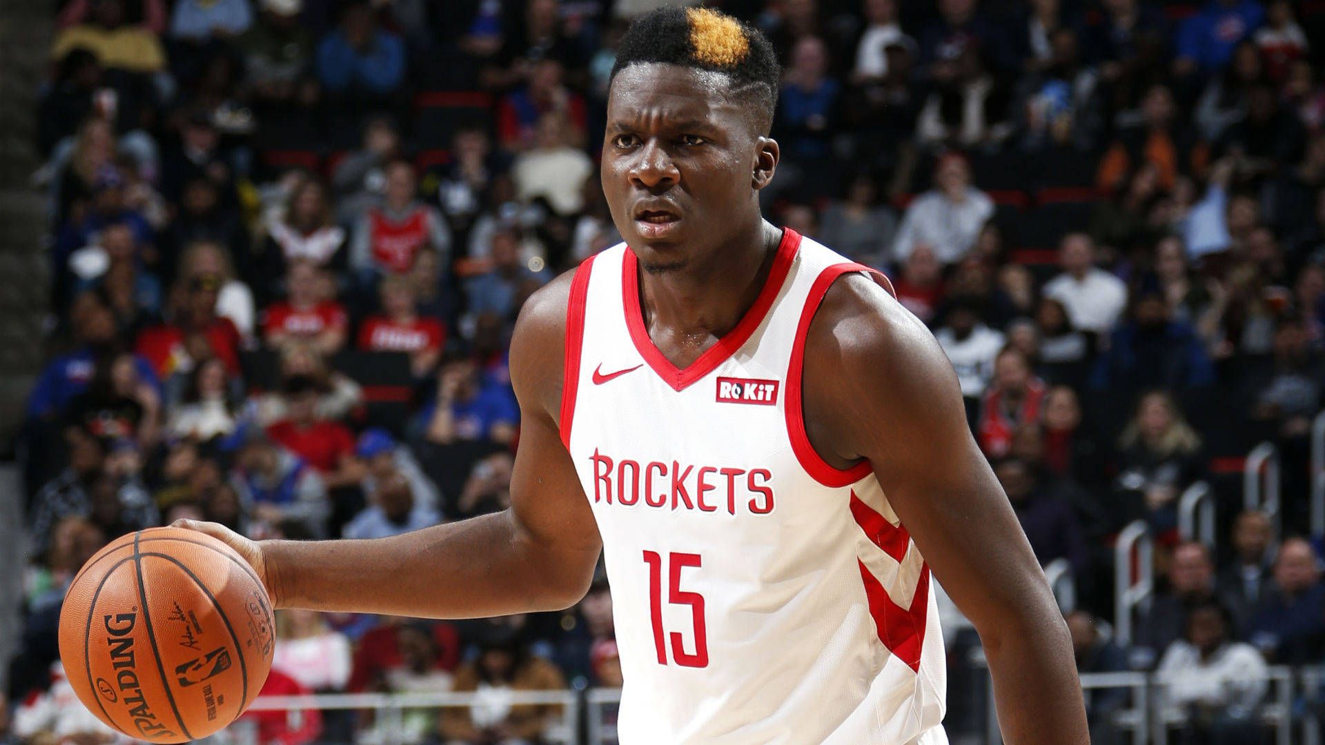 1920x1080 Download Clint Capela On Rockets Game Wallpaper