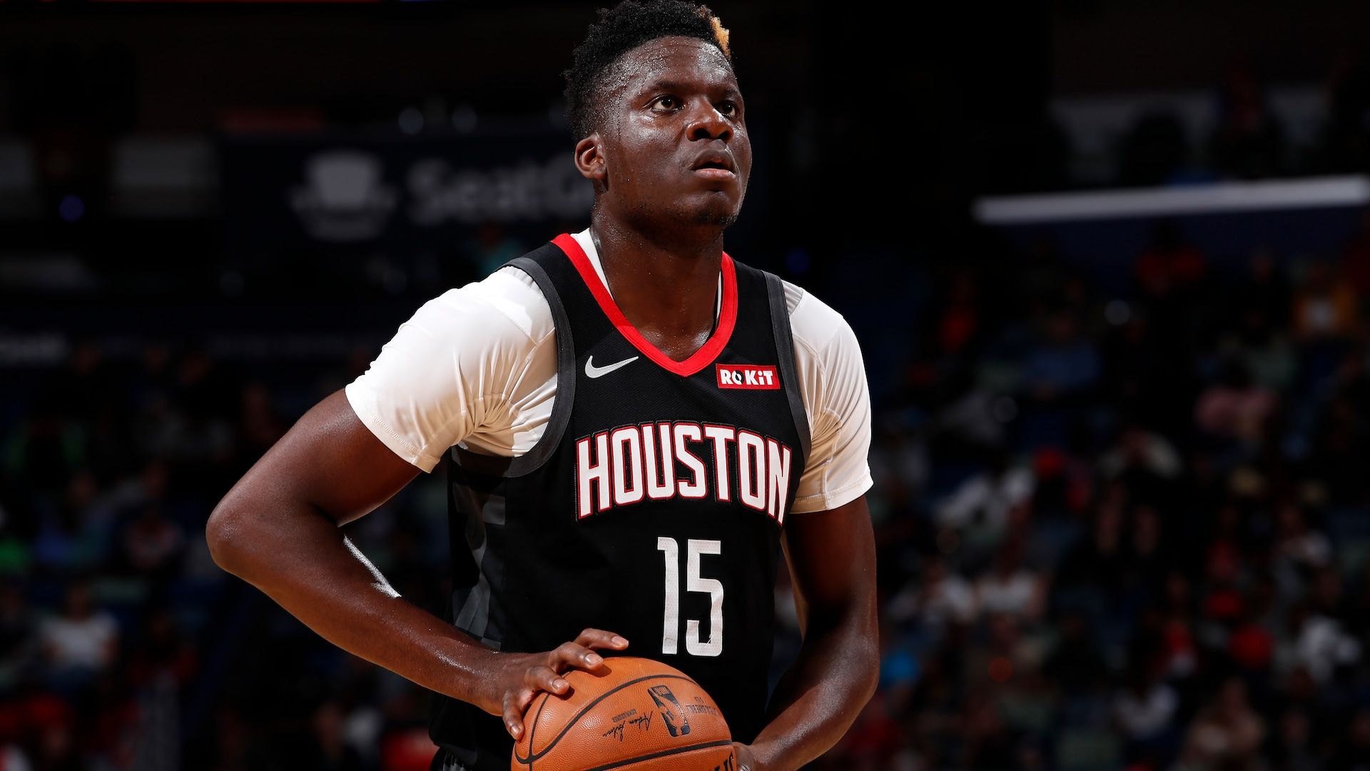 1920x1080 Clint Capela, Center, Houston Rockets, Atlanta Hawks