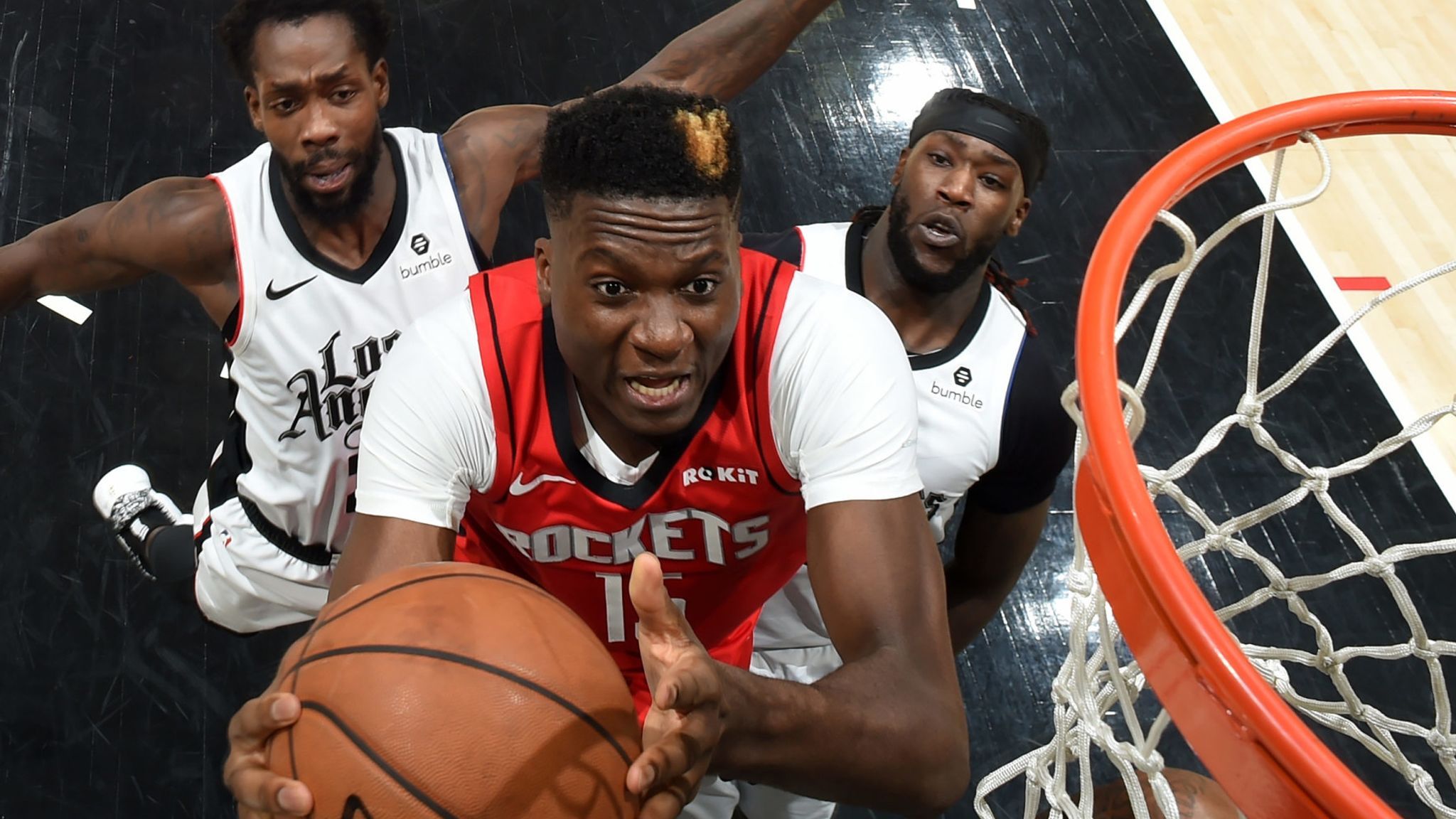 2048x1152 Clint Capela's vertical spacing helps the Houston Rockets level up