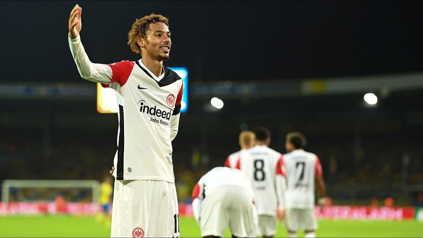 1600x900 Vodacom Soccer. News. Hugo Ekitike Stars As Frankfurt Dominate Braunschweig In DFB Pokal Clash