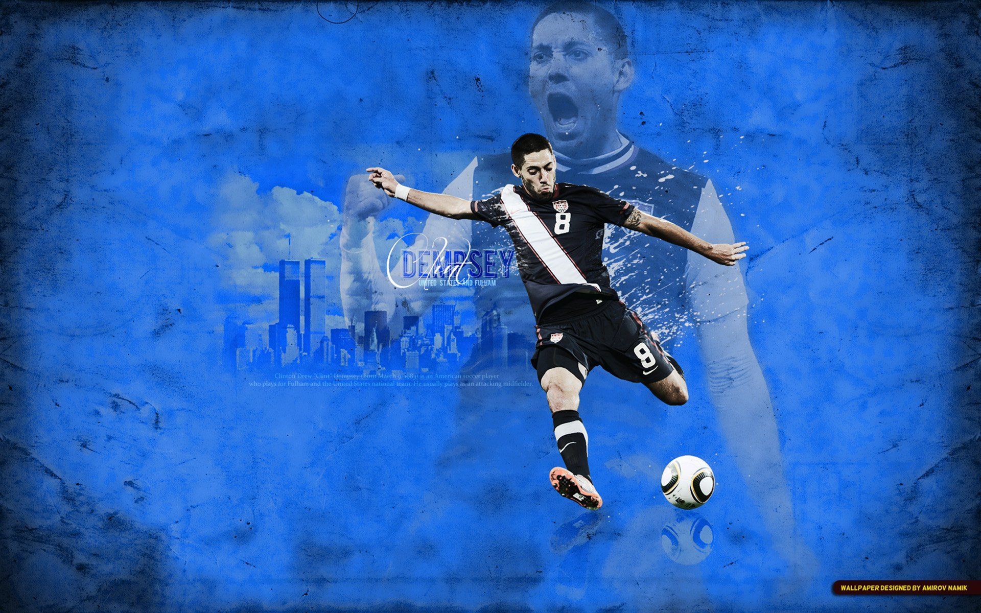 1920x1200 Clint Dempsey Wallpaper