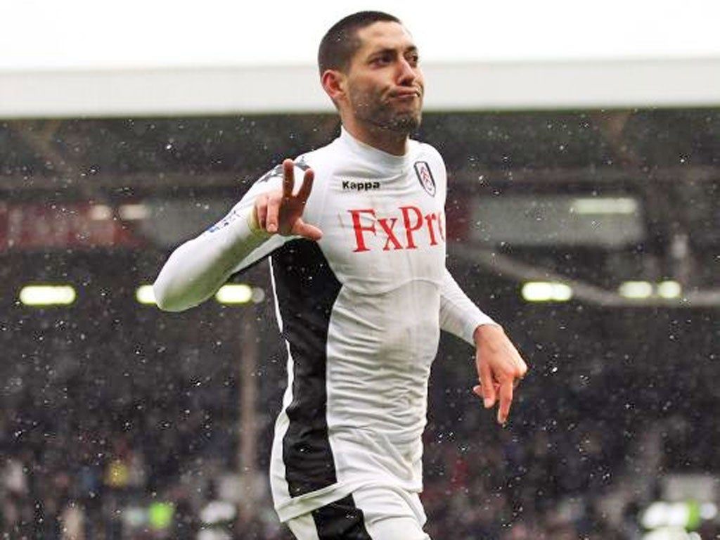 1024x768 Glenn Moore: Shame that Fulham forward Clint Dempsey's on strike. Bigger shame the PFA says nothing