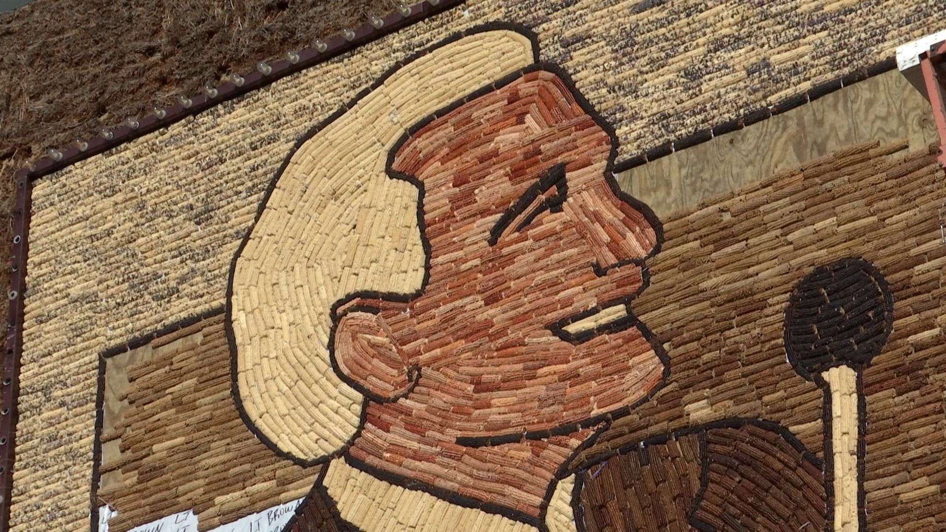 1920x1080 Bob Barker corn mural complete on what would have been his 100th birthday