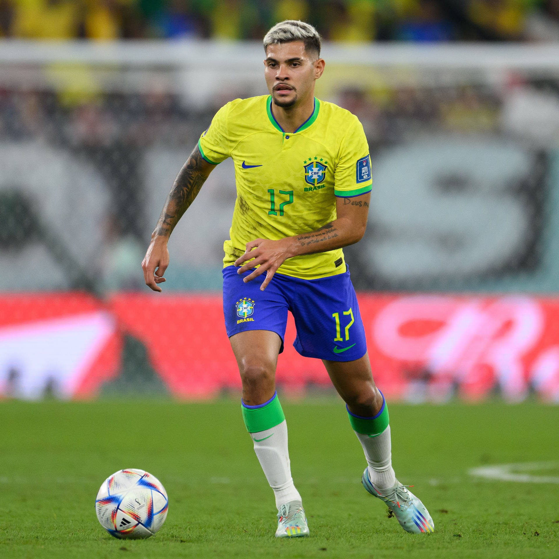 1920x1920 Download Bruno Guimarães For Brazil Wallpaper
