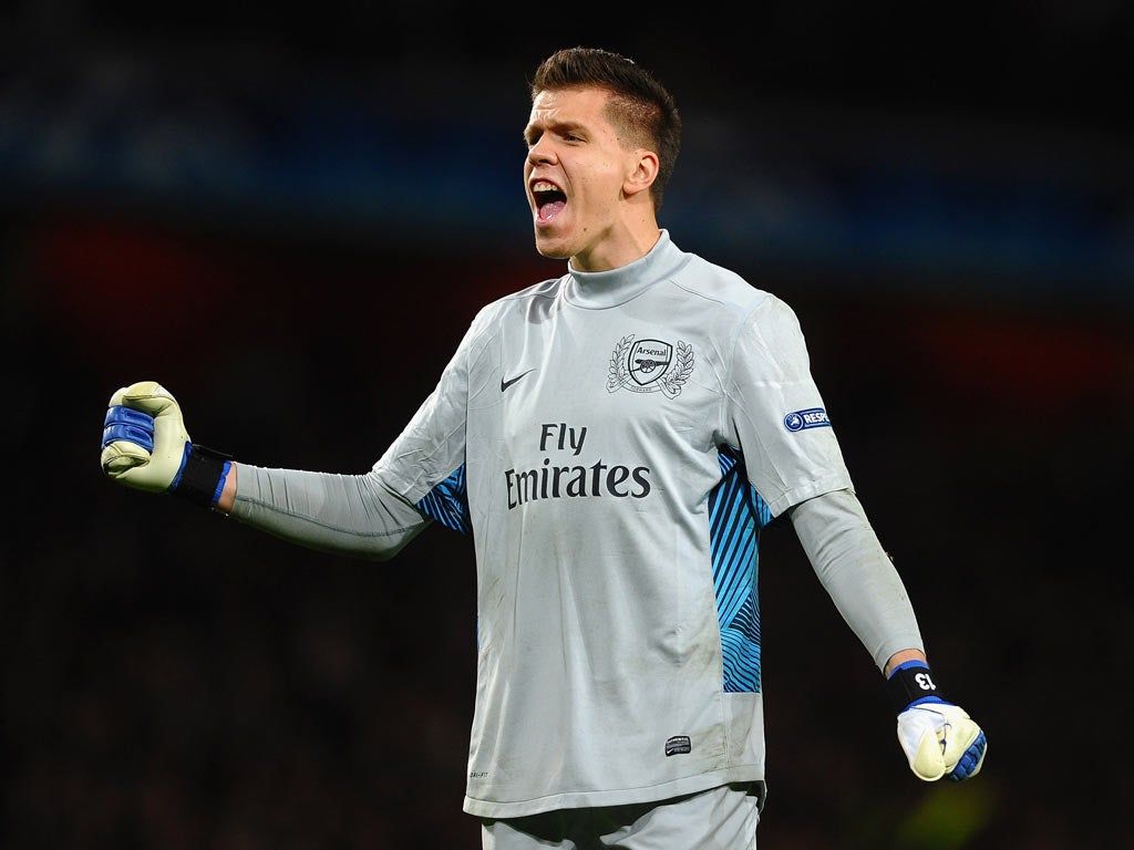 1024x768 Finishing above Tottenham is main target says Arsenal goalkeeper Wojciech Szczesny