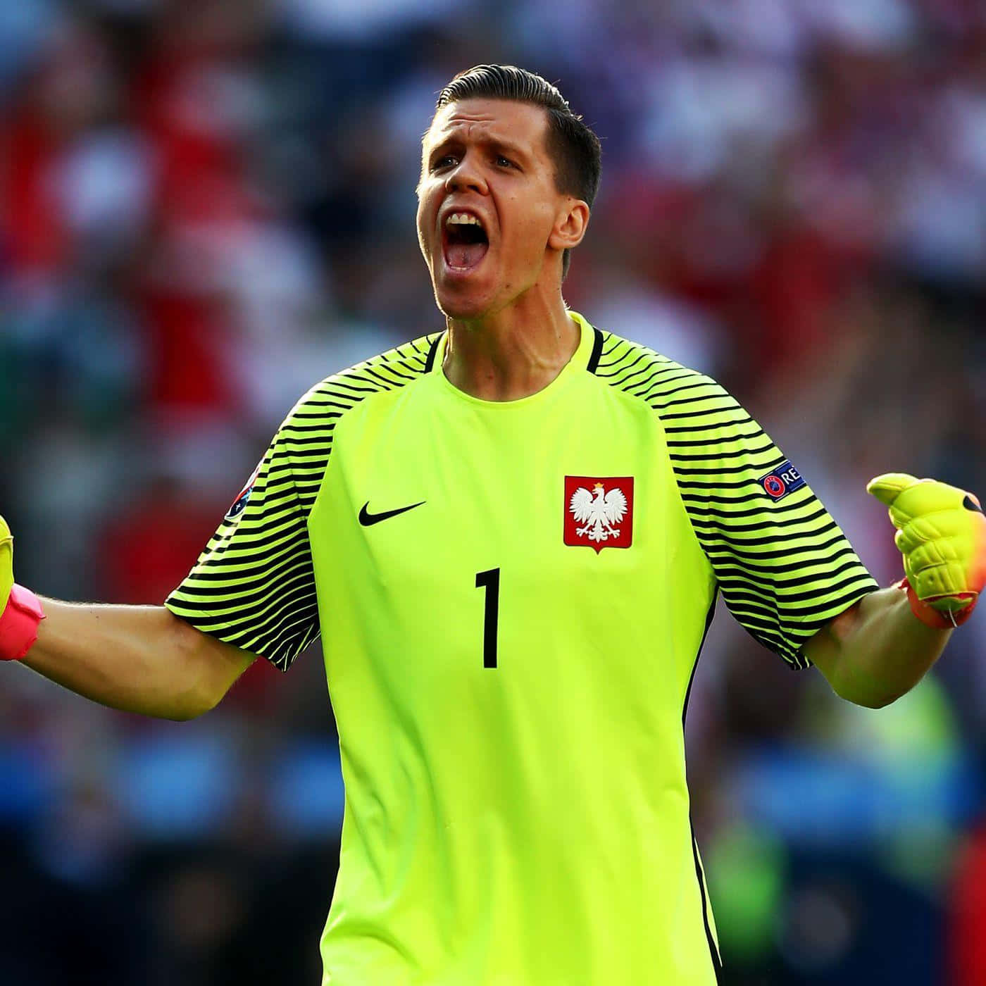 1400x1400 Download Juventus F.C. goalkeeper Wojciech Szczesny Wallpaper
