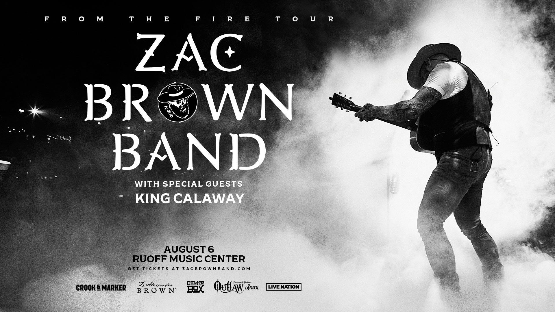 1920x1080 Zac Brown Band Setlist