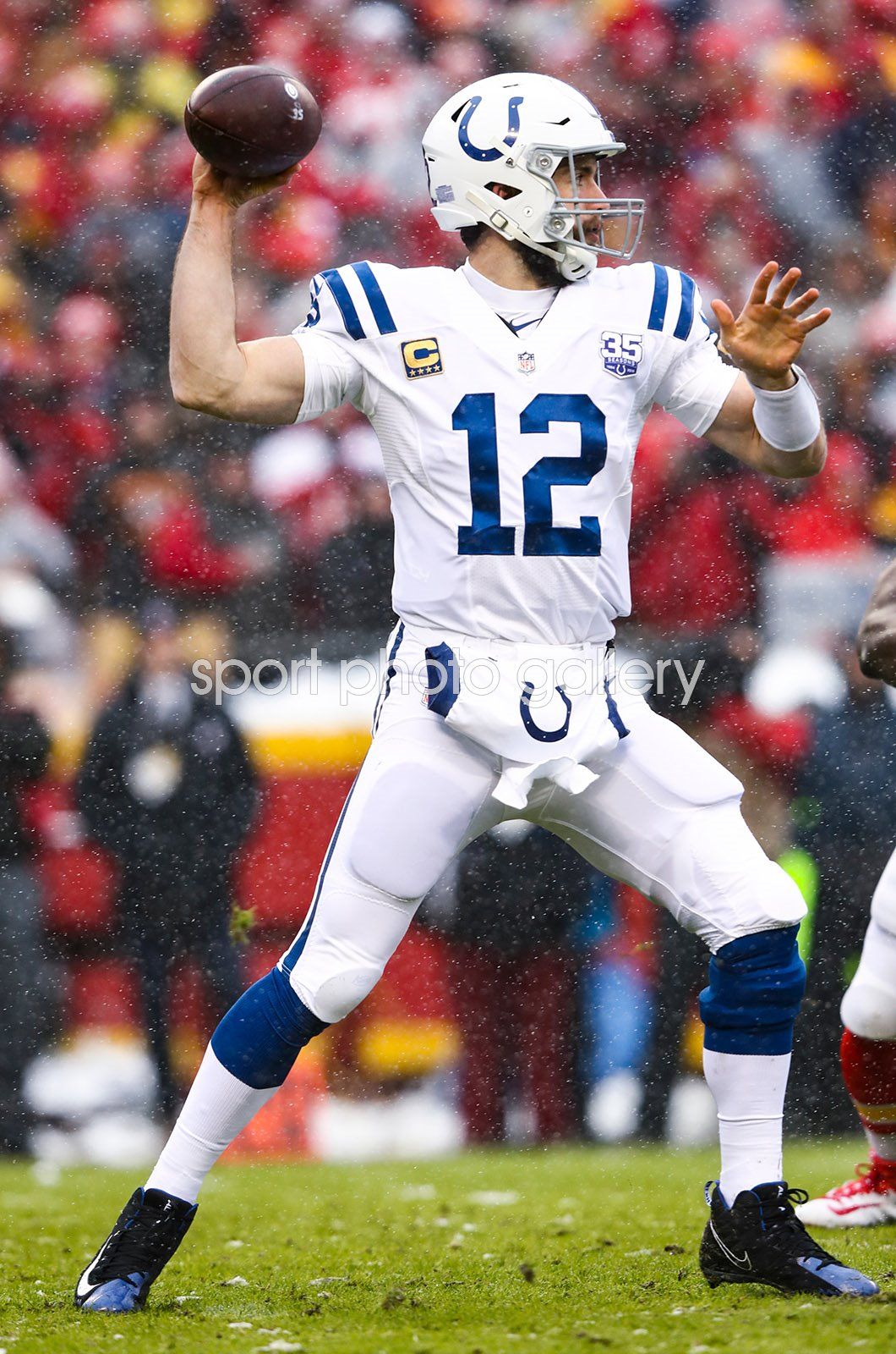 1060x1600 Andrew Luck Indianapolis Colts v Kansas City Chiefs Playoffs 2019 Image. American Football Posters