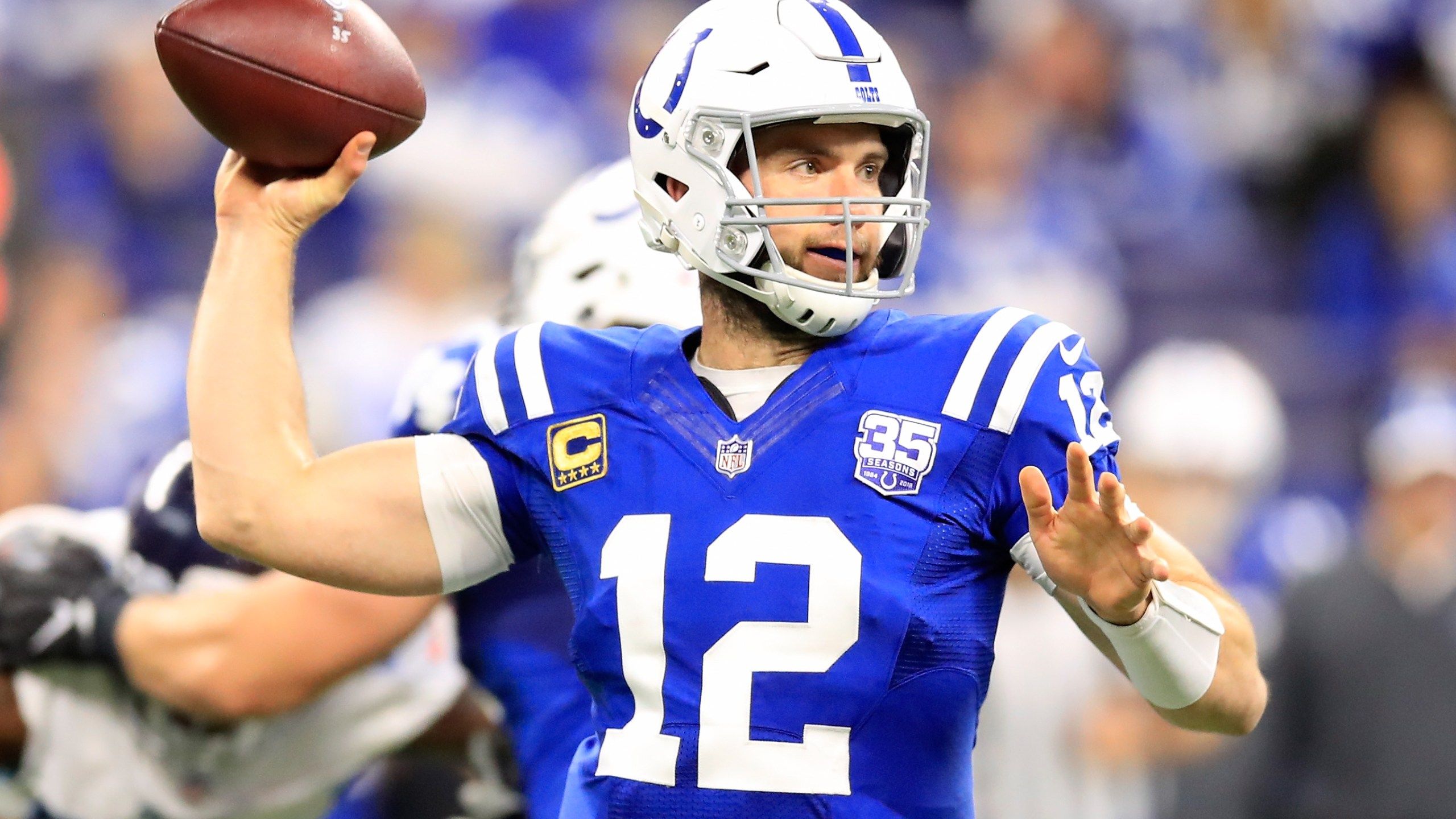 2560x1440 Andrew Luck named AFC Offensive Player of the Week