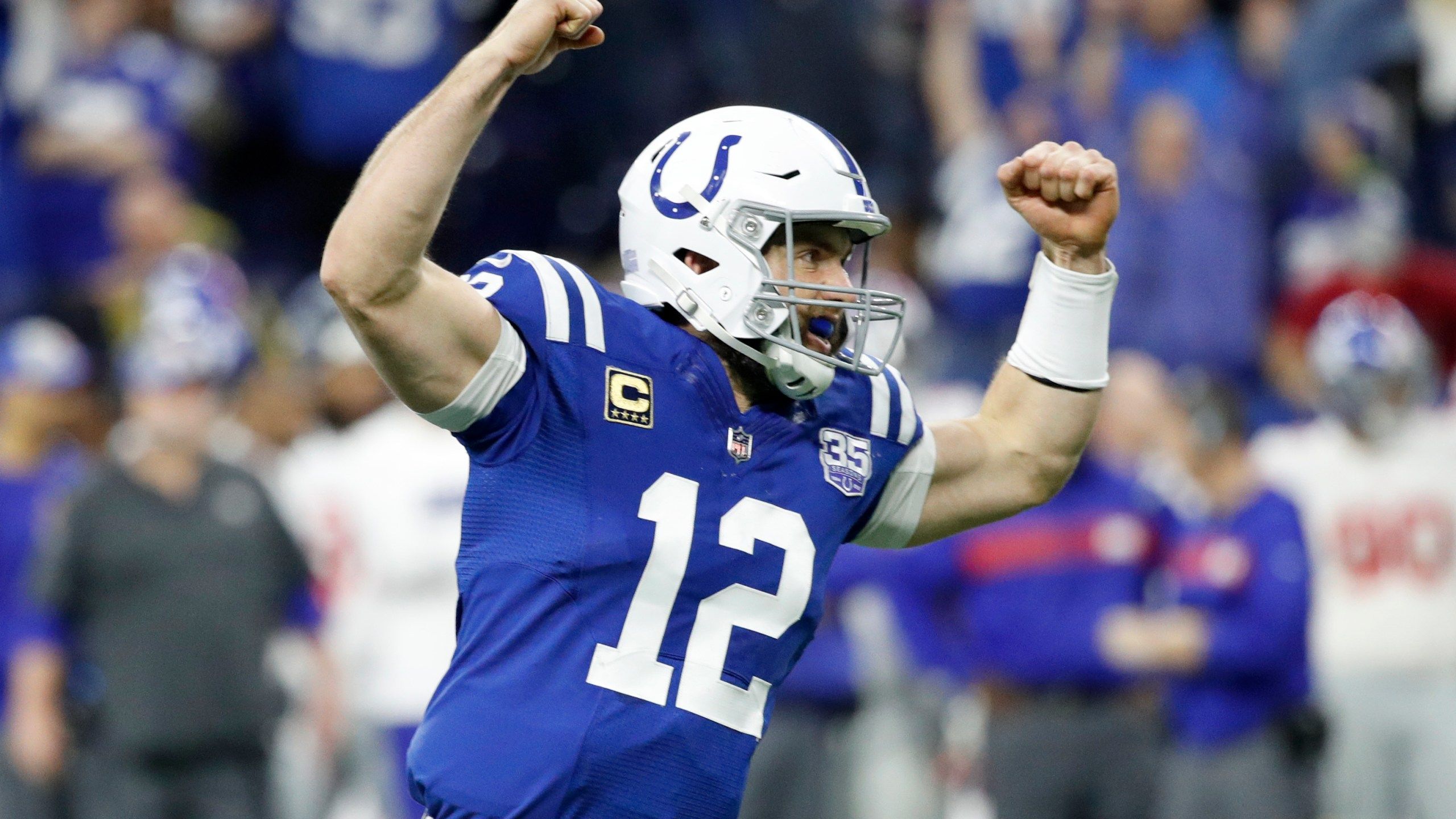 2560x1440 Andrew Luck (Comeback Player), Darius Leonard (Defensive Rookie) singled out of NFL
