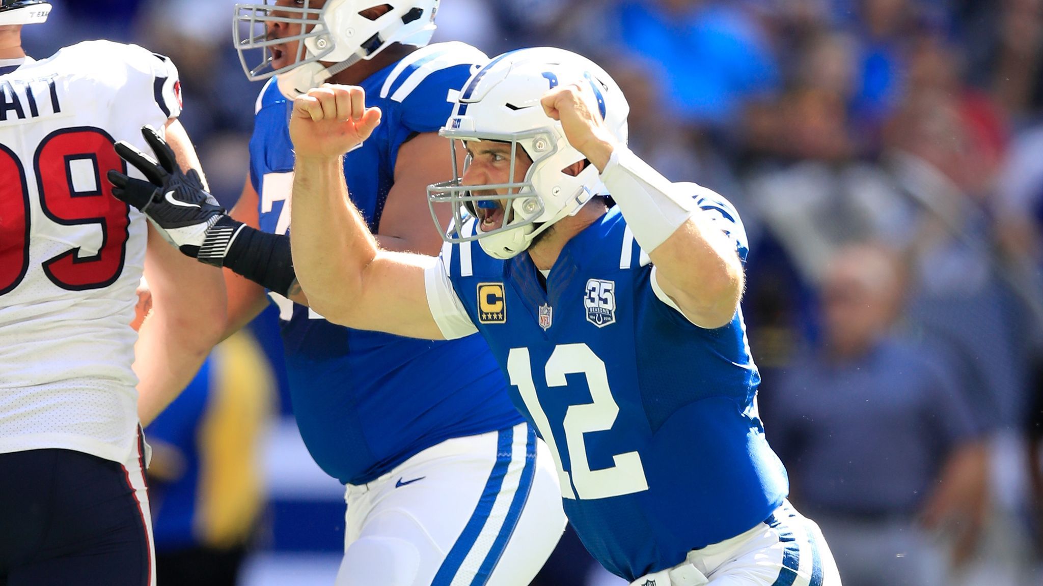 2048x1152 Andrew Luck's NFL comeback continues at the scene of his biggest heartbreak