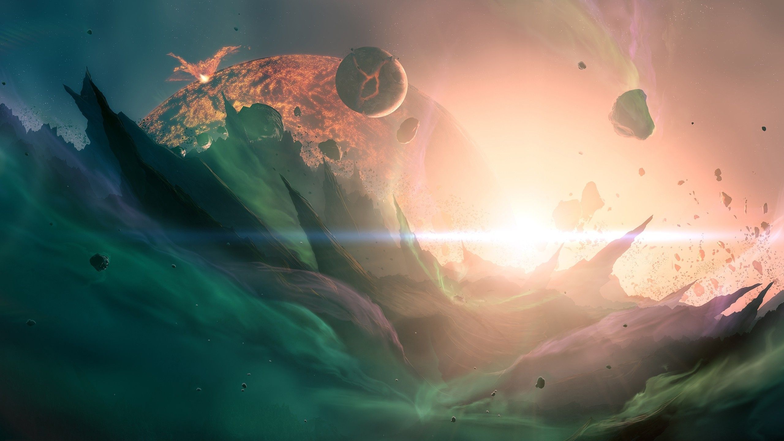 2560x1440 space, Science Fiction Wallpaper HD / Desktop and Mobile Background