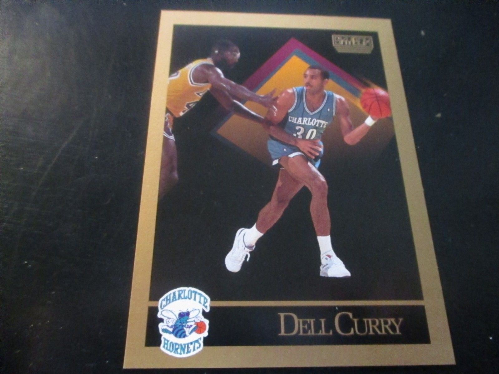 1600x1200 DELL CURRY (charlotte Hornets) 1990 91 Skybox Card 28 Mint Condition