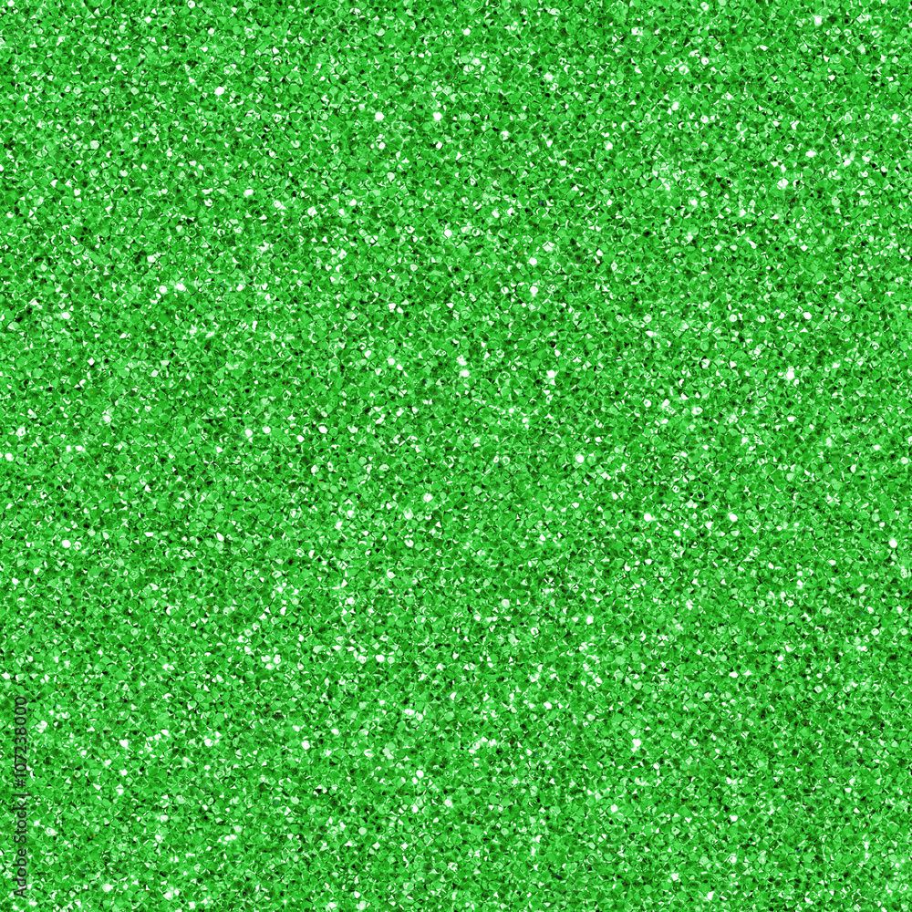 1000x1000 Green sparkle glitter background. Glittering sequins wallpaper Stock Illustration