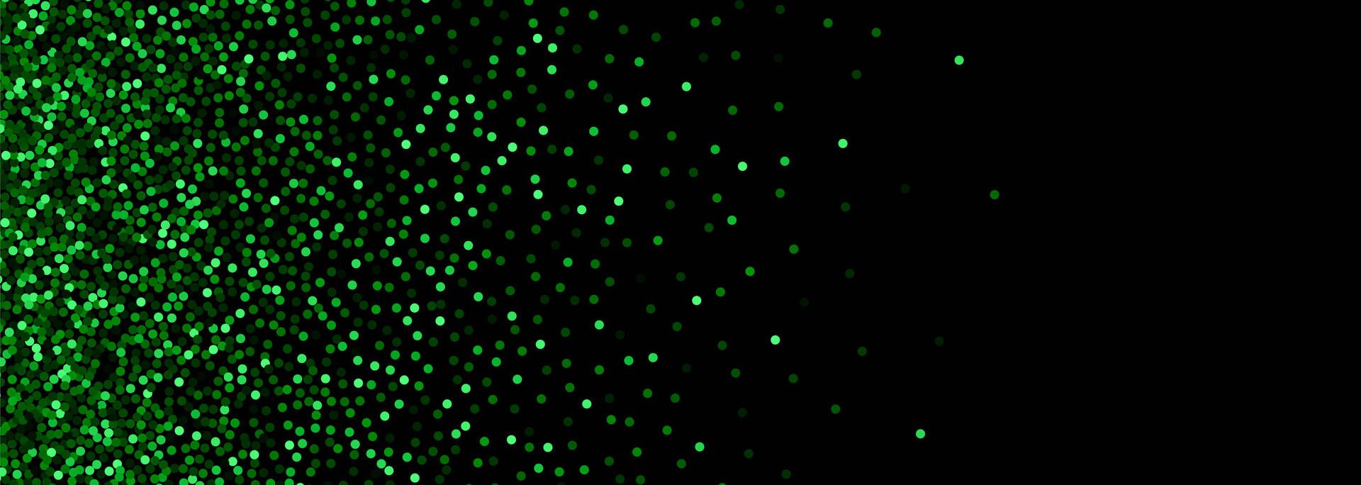 1920x684 Download Ultra Wide Green Glitter Background Wallpaper