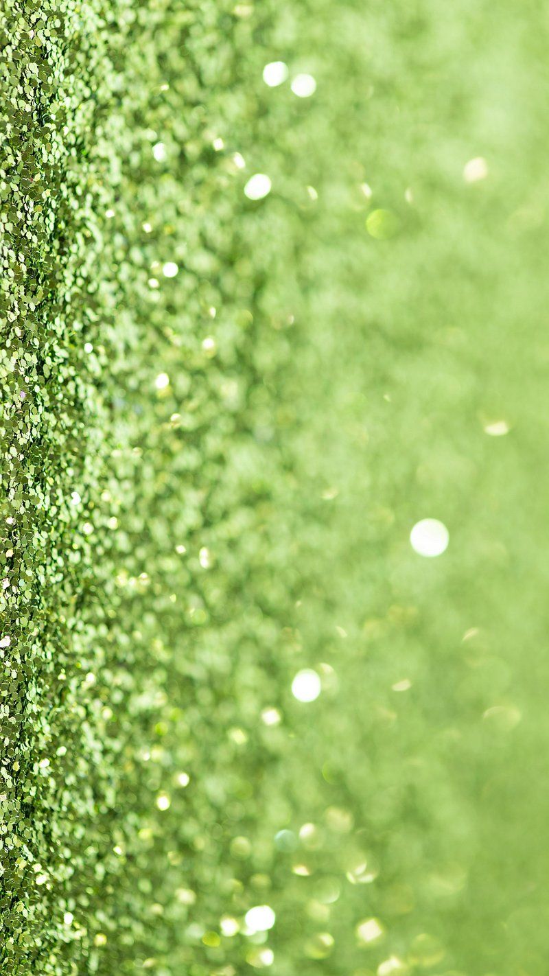 800x1422 Shiny green glitter textured background