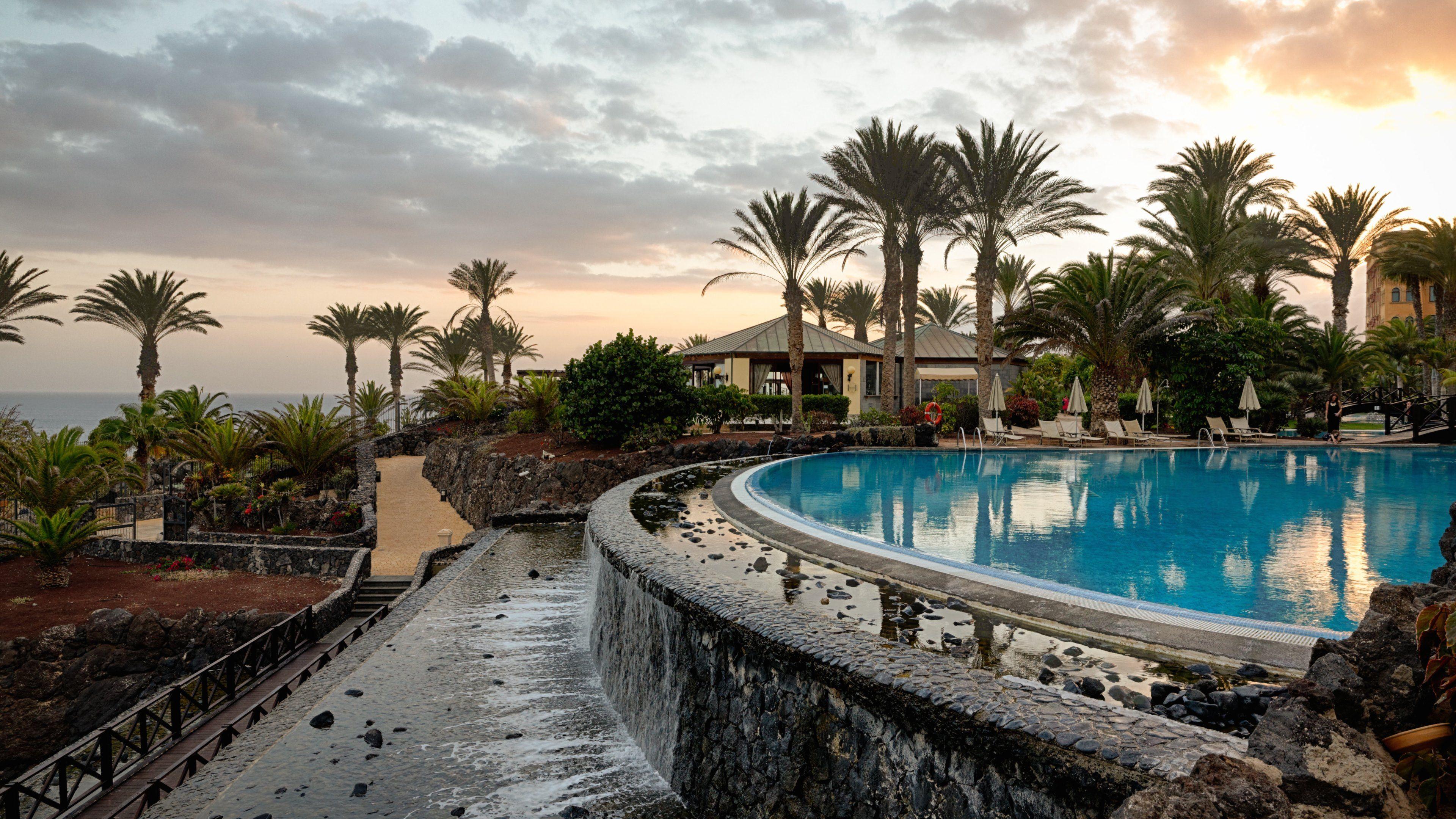 3840x2160 Canary Islands Resort. Landscape, Island resort, Italy