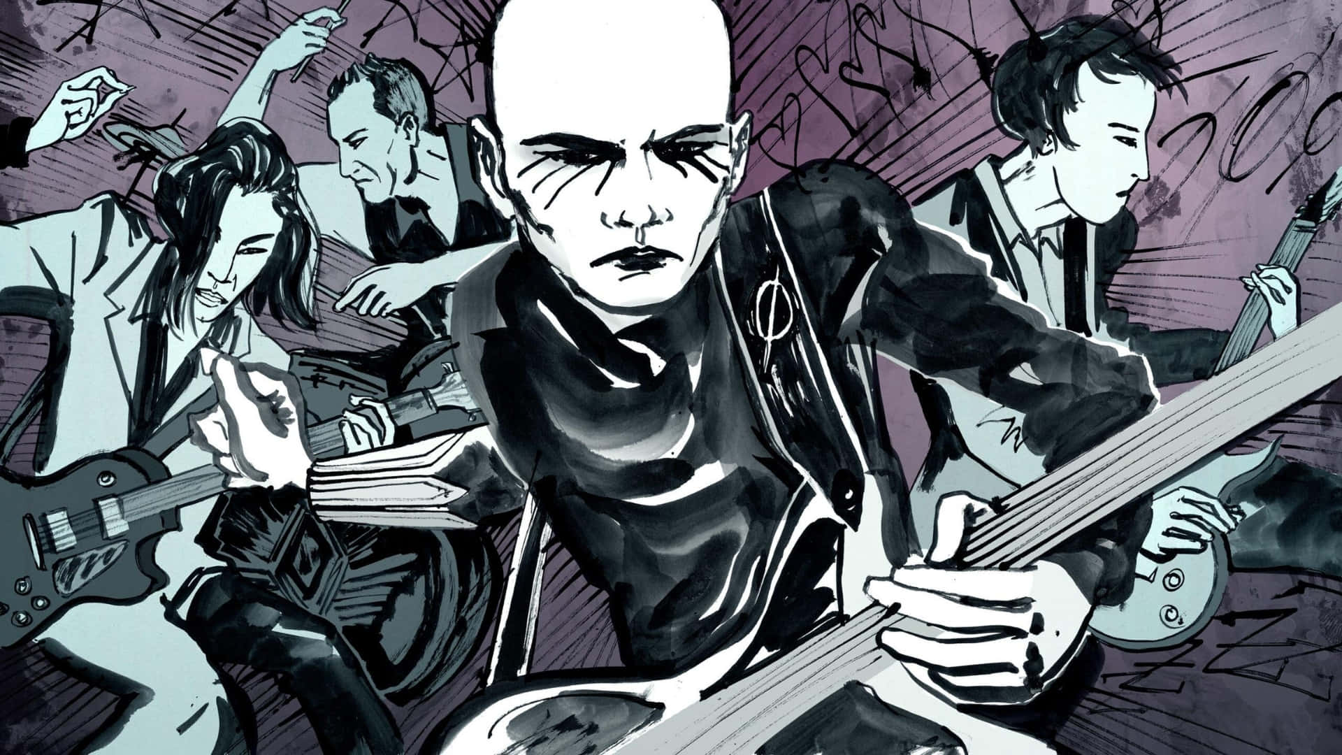 1920x1080 Download The Smashing Pumpkins Band Wallpaper