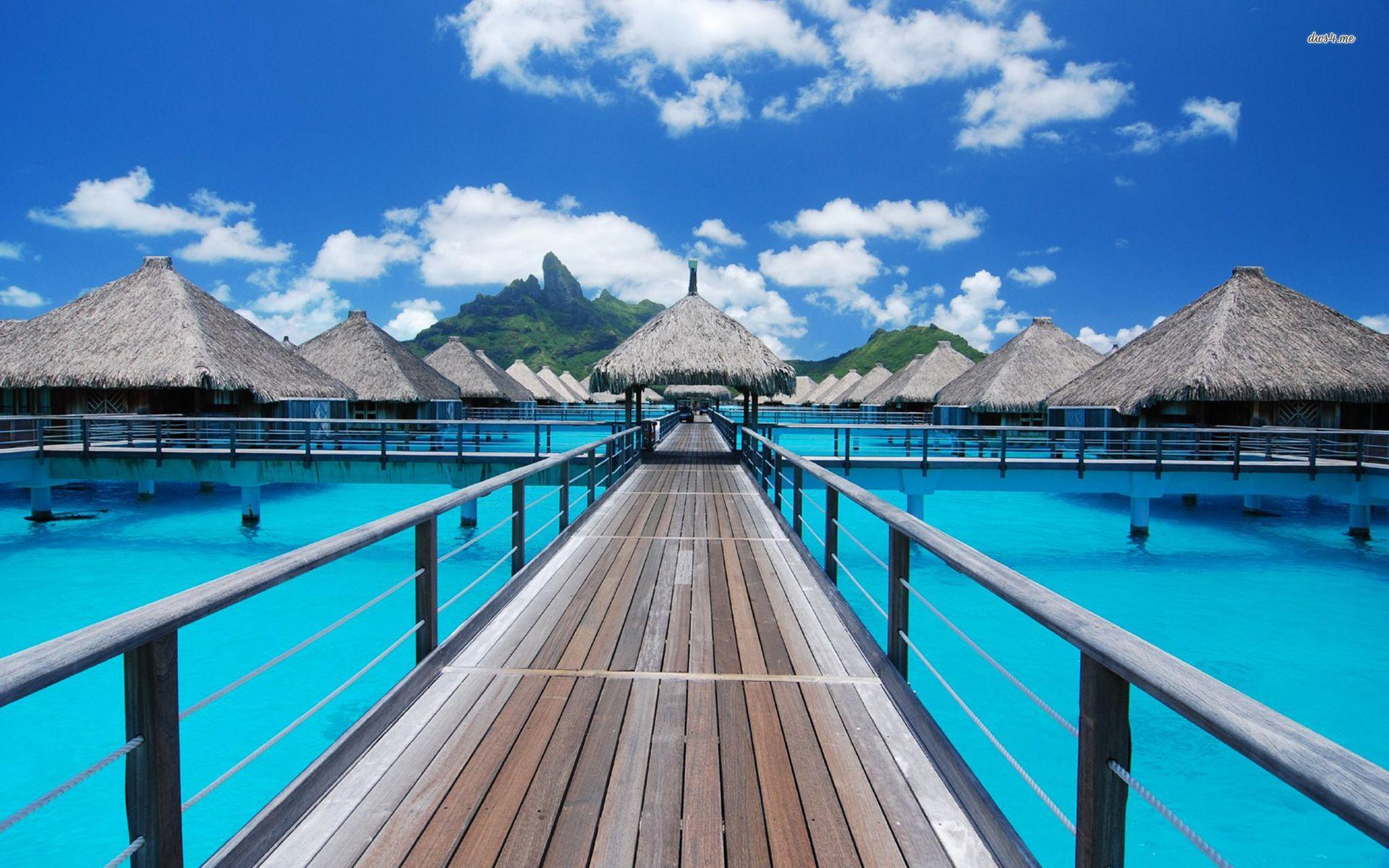 1920x1200 35360 The St Regis Bora Bora Resort Villas 1920x1200 Beach Wallpaper