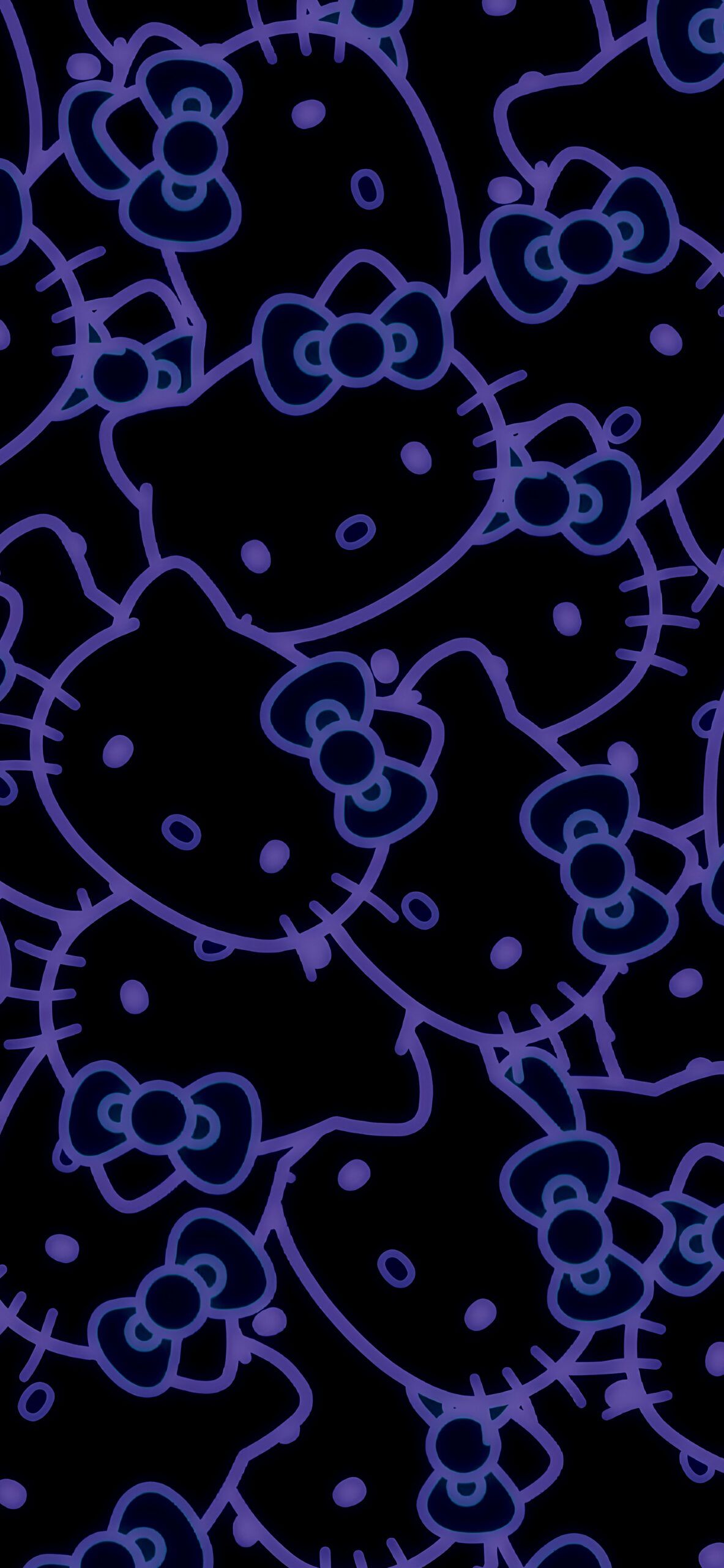 1183x2560 Hello Kitty Pink Bow Wallpaper Kawaii Wallpaper iPhone