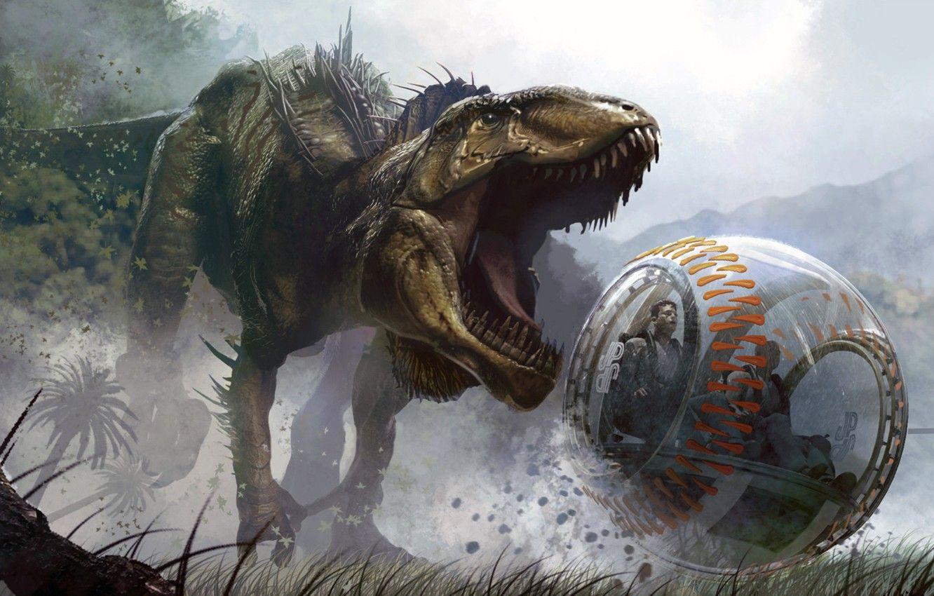 1332x850 Wallpaper dinosaur, Jurassic Park, Jurassic World, gyrosphere
