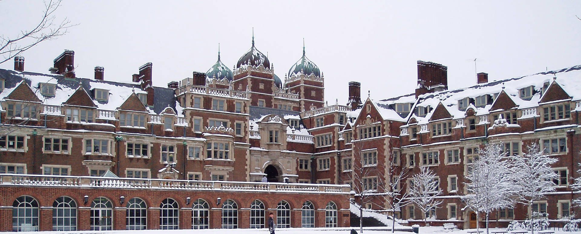 1920x776 Download University Of Pennsylvania Snowy Quad Wallpaper