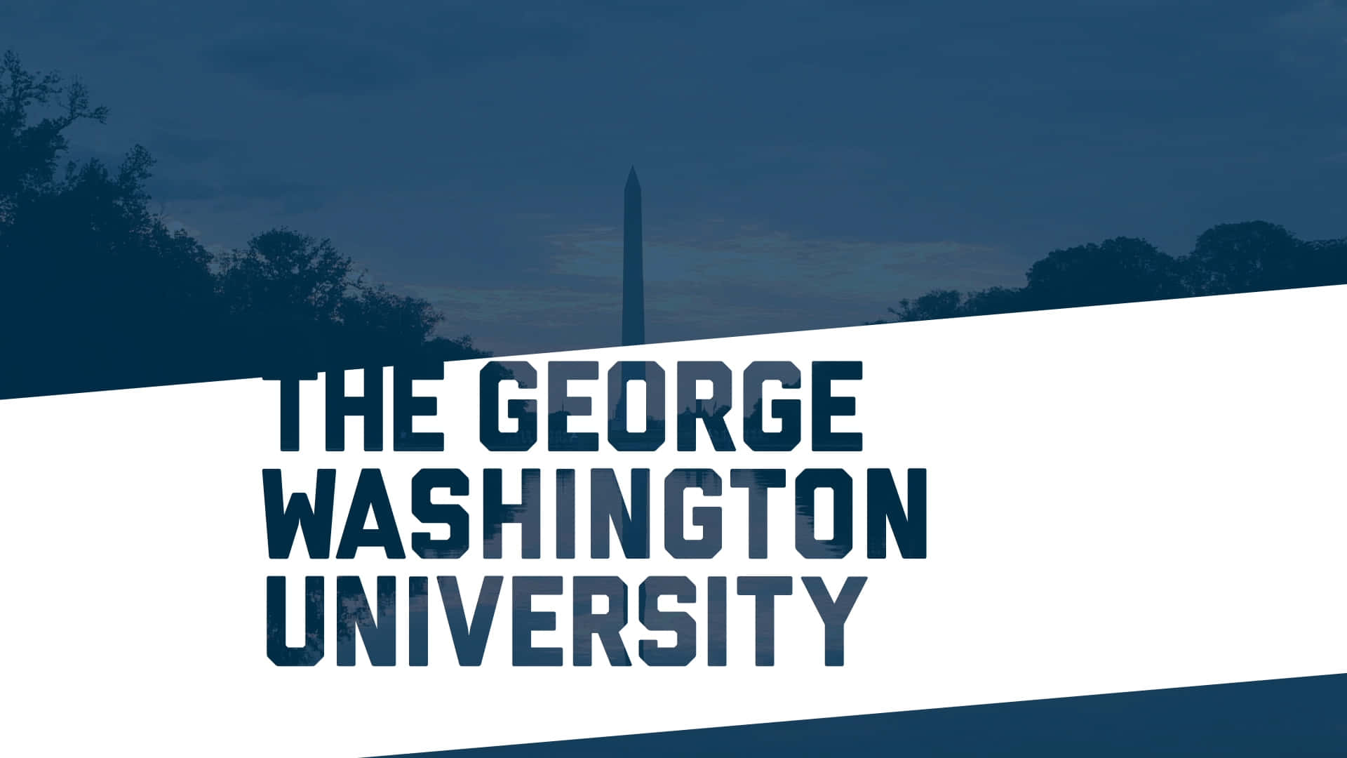 1920x1080 George Washington University Wallpaper
