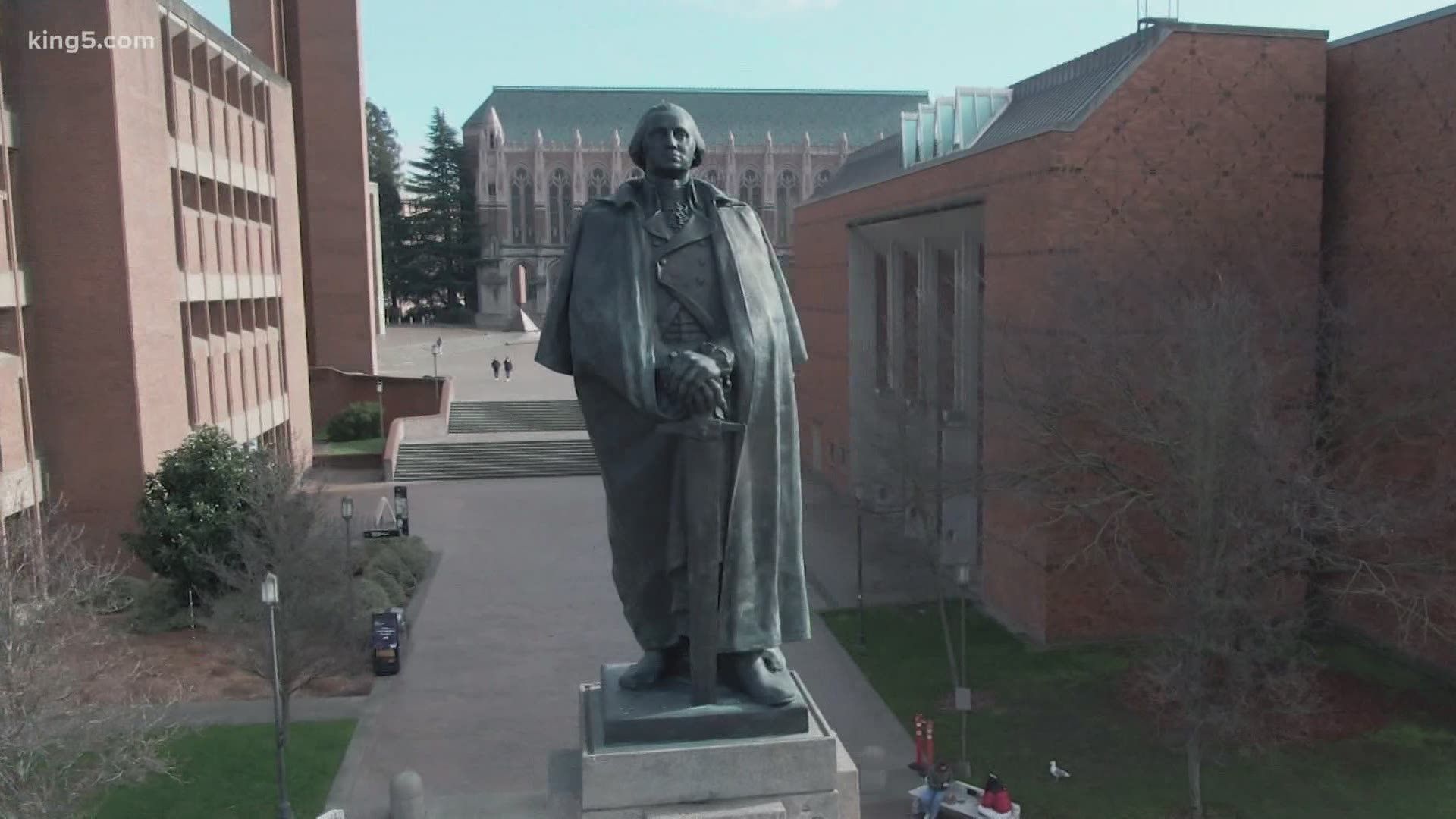 1920x1080 UW Black Student Union pushes for removal of George Washington statue