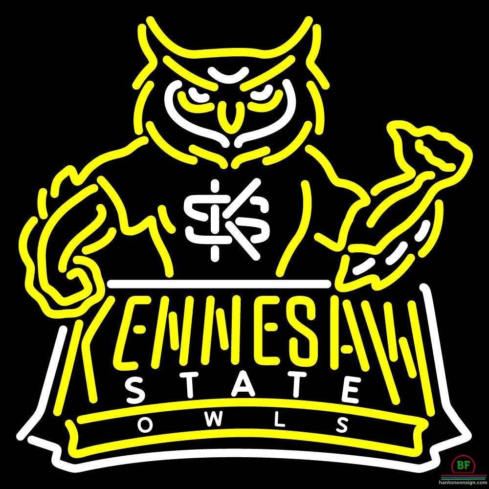 1000x1000 Kennesaw State Owls Neon Sign NCAA Teams Neon Light