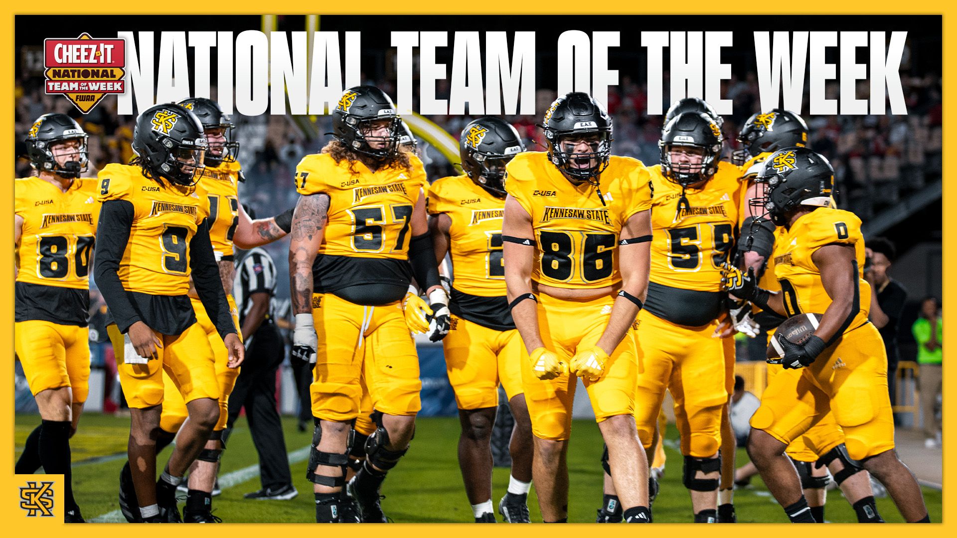1920x1080 FB: Kennesaw State Named Cheez It National Team Of The Week