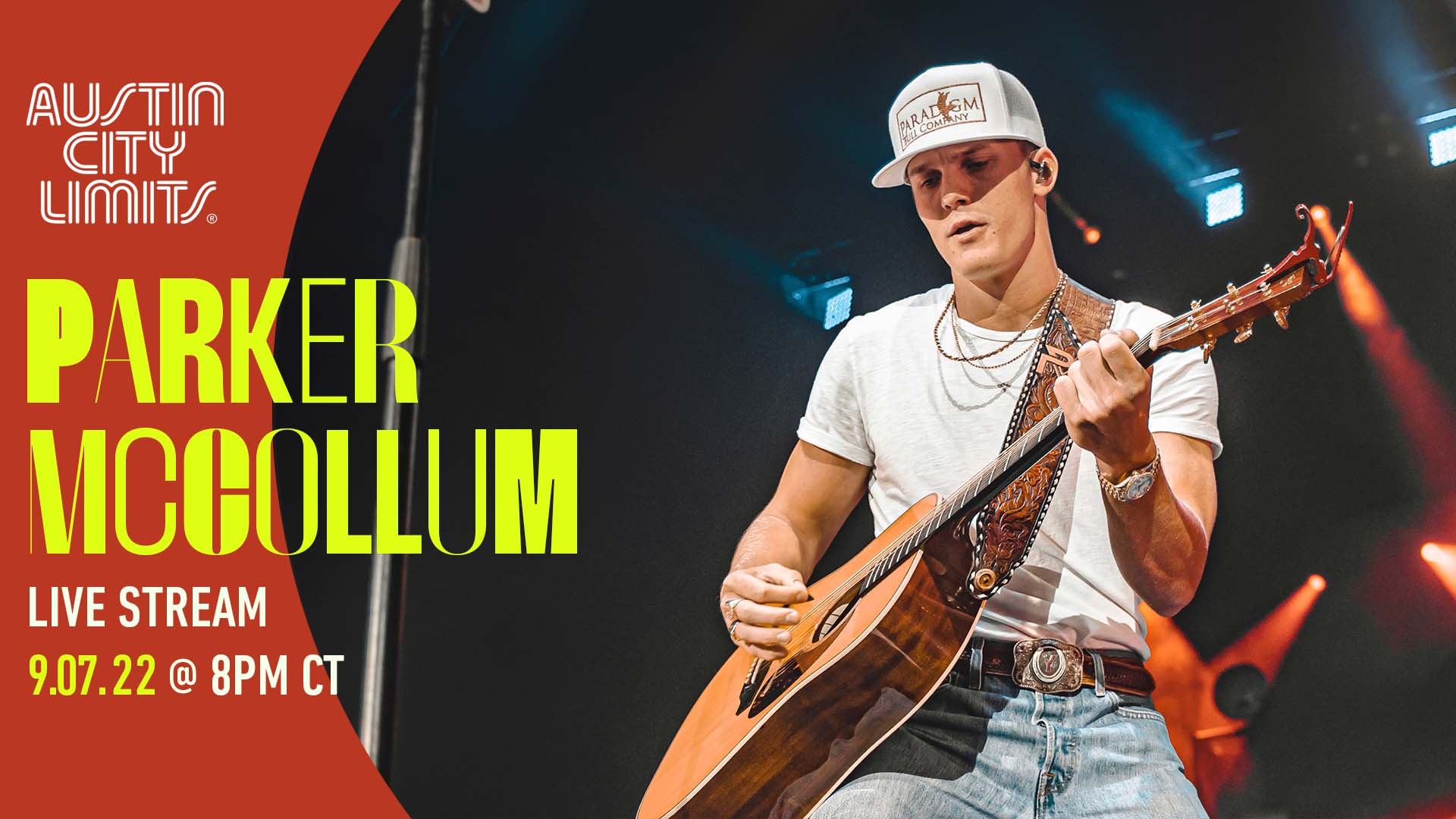 1920x1080 Live Stream Announcement: Parker McCollum 9 7 City Limits
