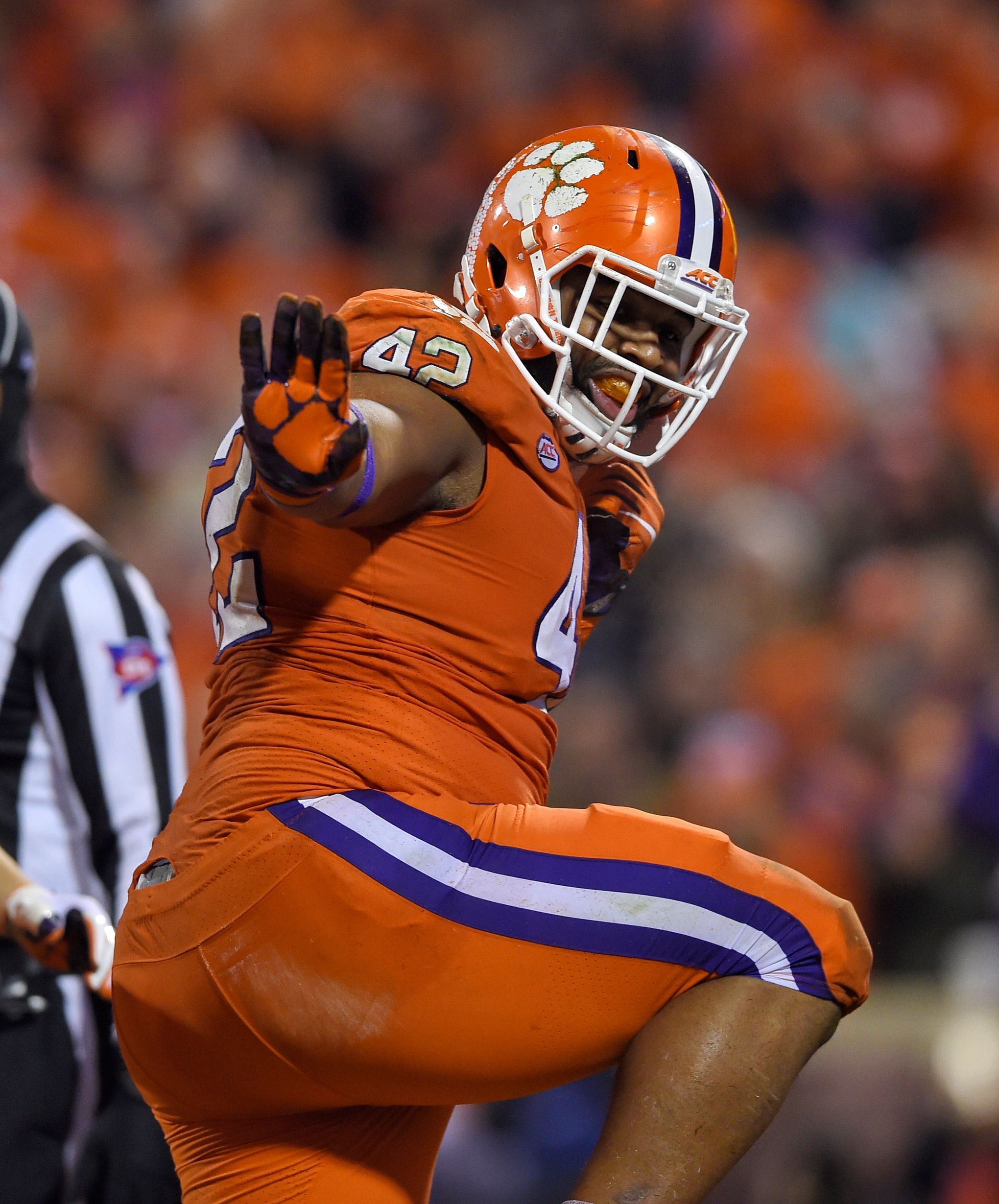 2040x2459 Wilkins leaves legacy of laughter and leadership at Clemson. The Seattle Times
