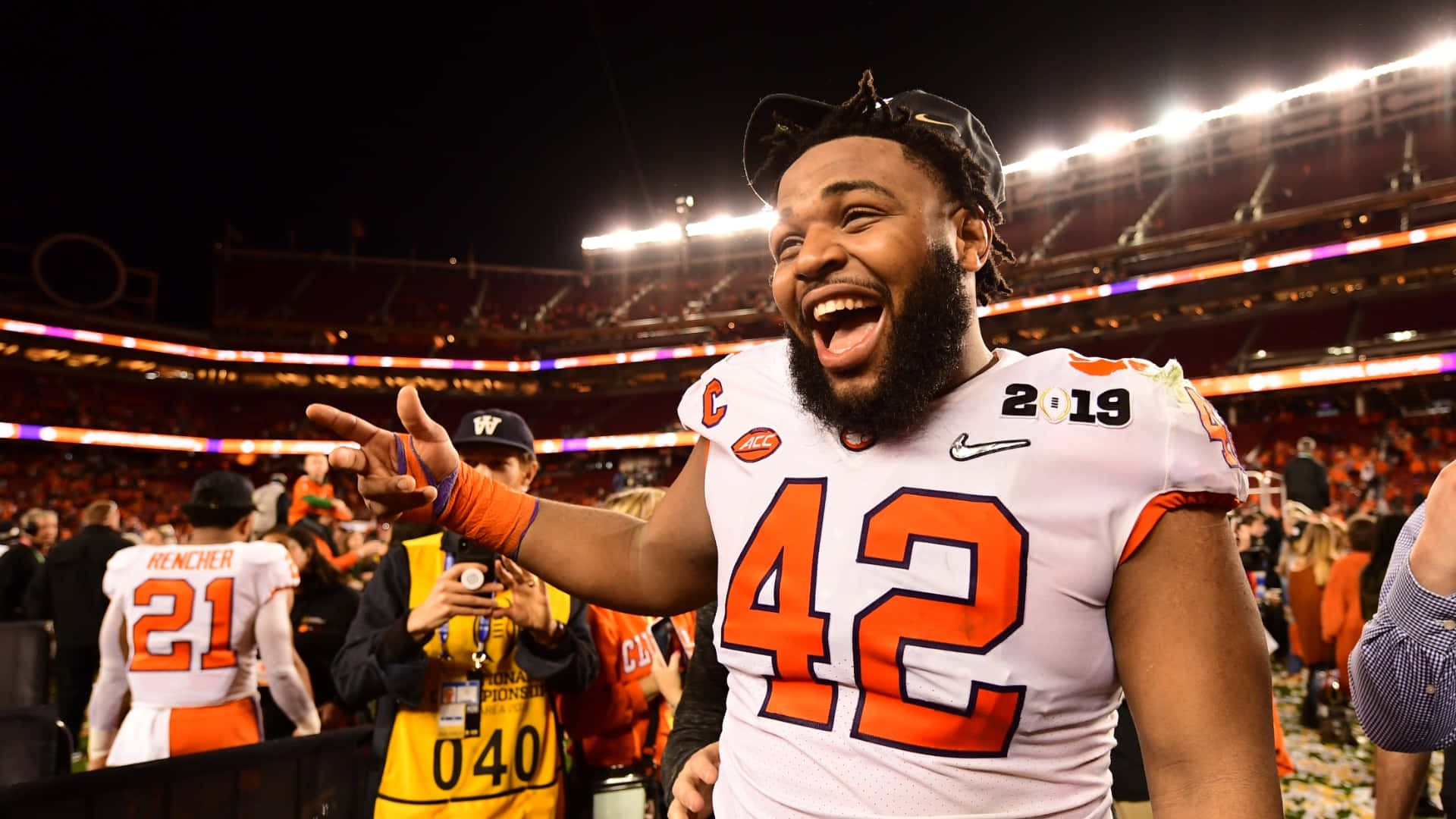 1920x1080 Christian Wilkins Wallpaper