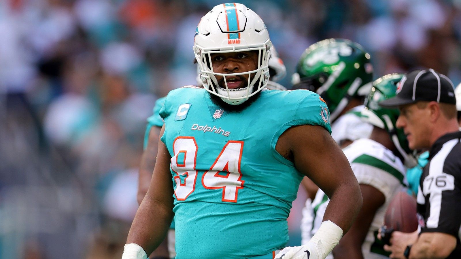 1600x900 Dolphins DT Christian Wilkins 'Holds In; Amid Contract Negotiations