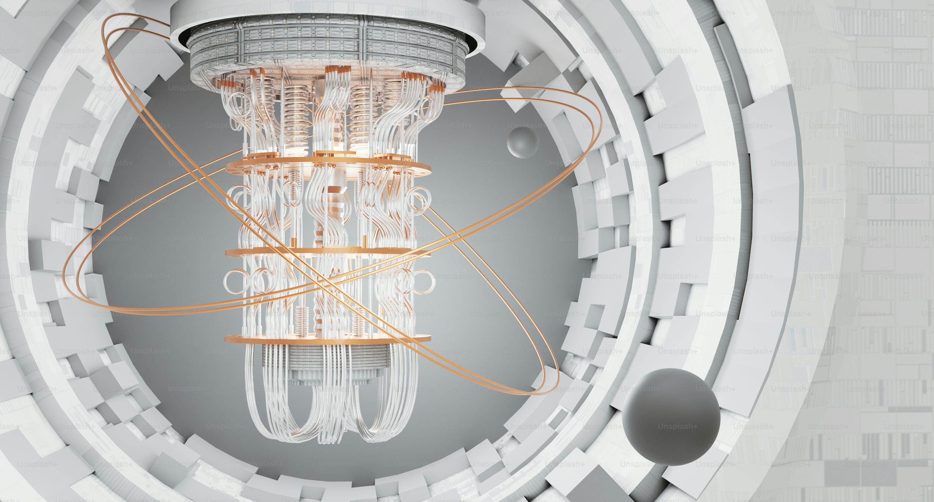 3000x1615 Quantum Computer Picture. Download Free Image