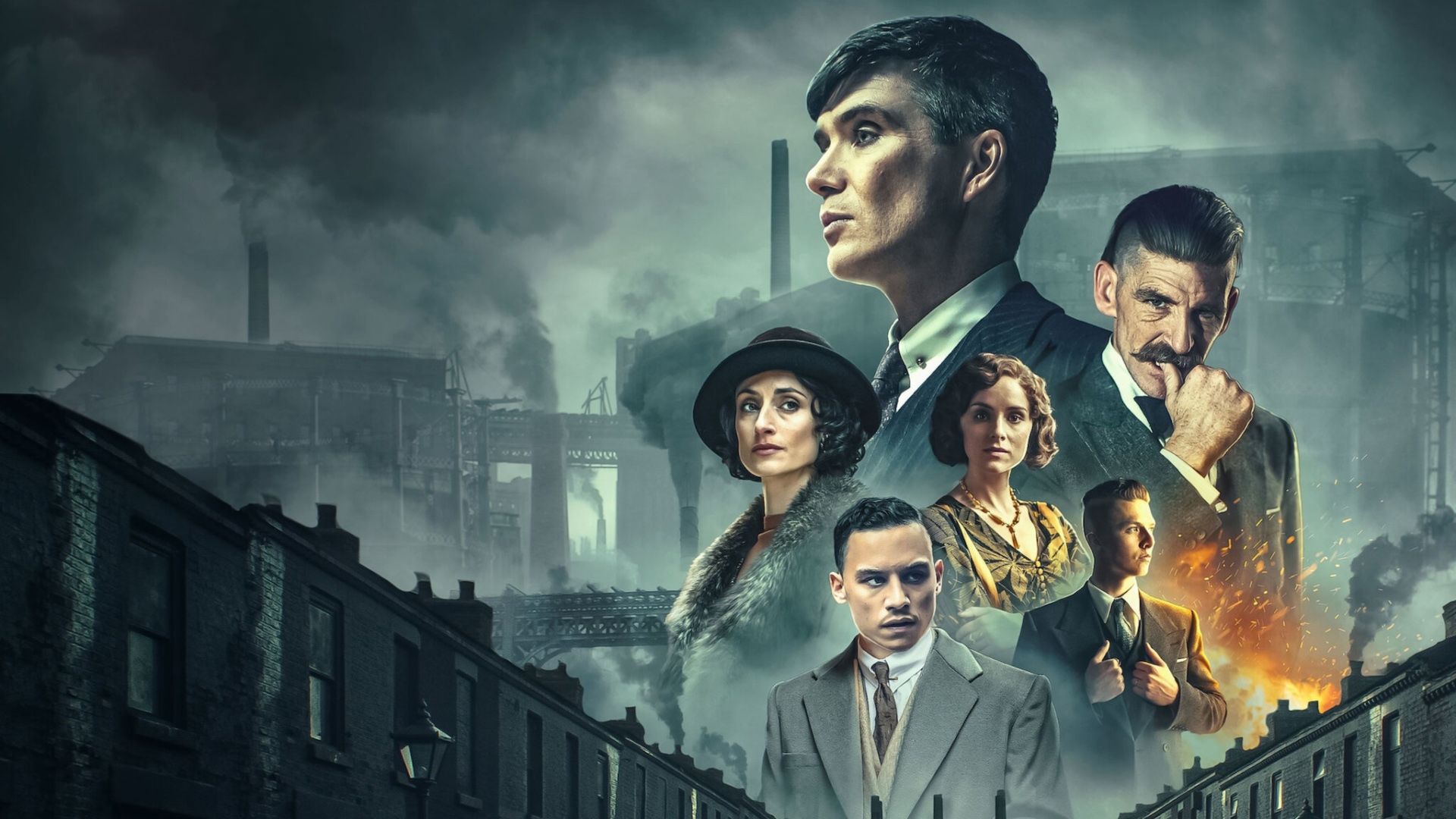 1920x1080 Cillian Murphy, Thomas Shelby, Paul Anderson, Arthur Shelby, Sophie Rundle, Ada Shelby, Helen McCrory, Polly Gray, Ned Dennehy, Charlie Strong HD Peaky Blinders Wallpaper