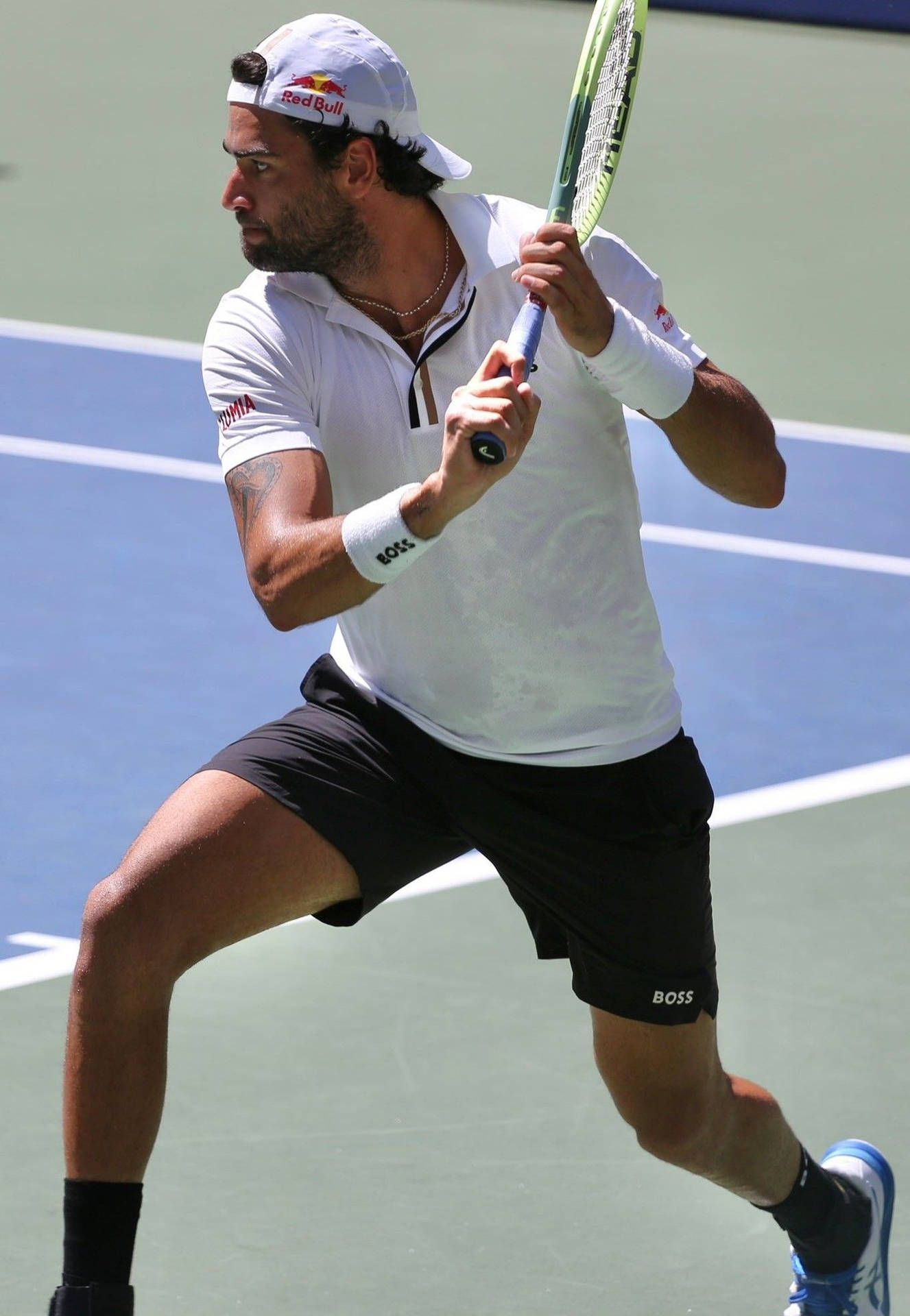1327x1920 Download Pro Tennis Player Matteo Berrettini Wallpaper