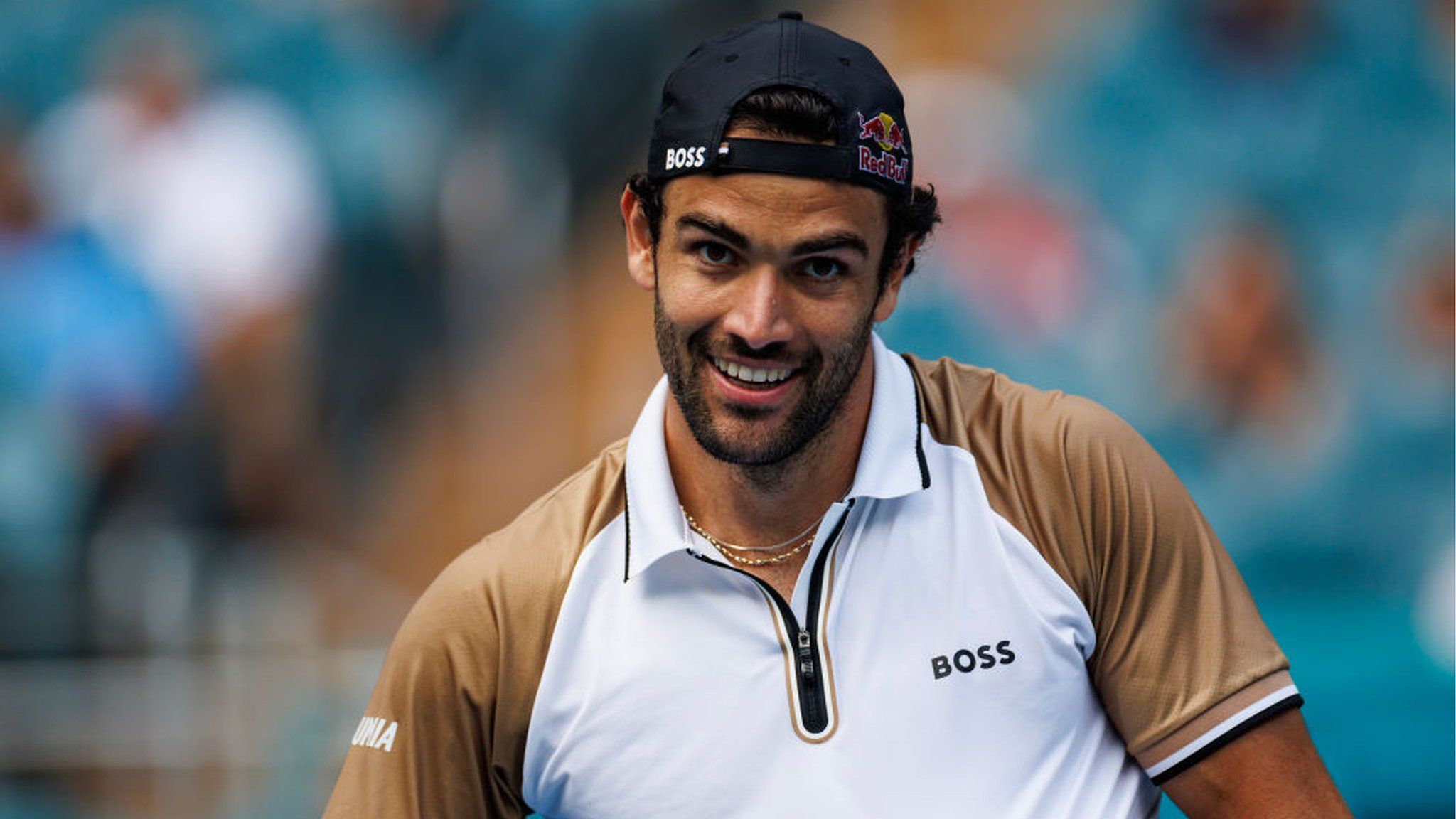 2048x1152 Matteo Berrettini beats Roberto Carballes Baena to win first ATP title since 2022