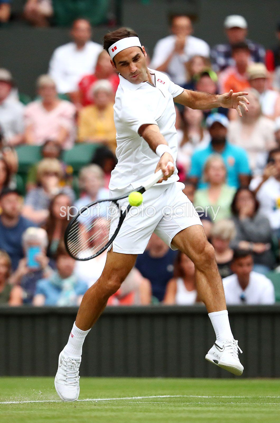 1060x1600 Roger Federer Switzerland v Matteo Berrettini Wimbledon 2019 Image