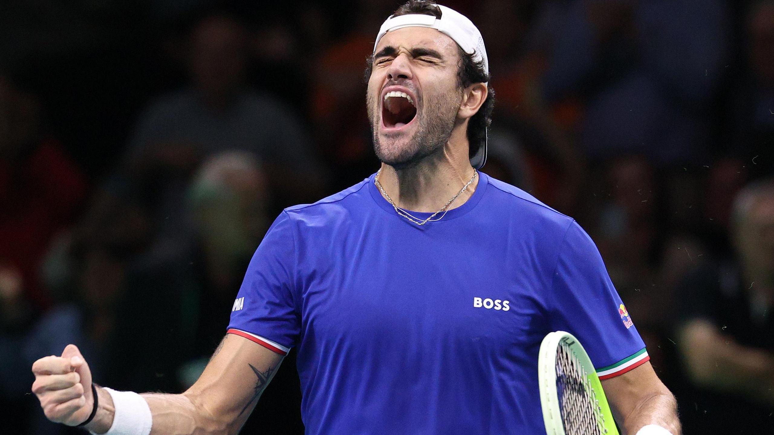2560x1440 Davis Cup Finals: Matteo Berrettini and Flavio Cobolli take Italy closer to third straight title
