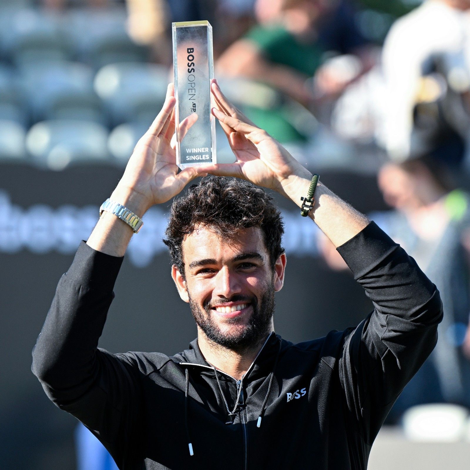 1600x1600 Stuttgart Open: Matteo Berrettini Downs Andy Murray in Final on Tour Return