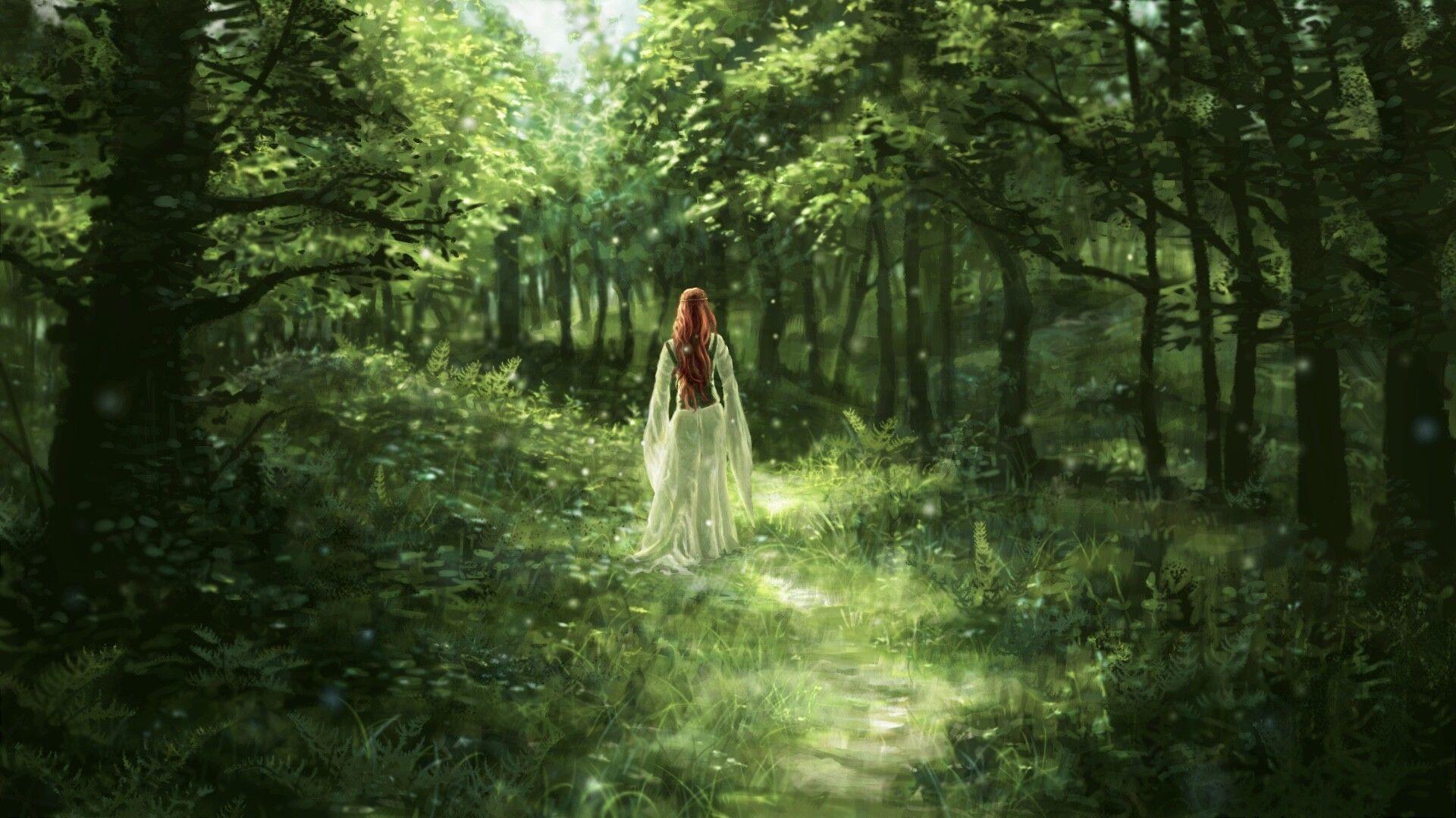 Forest Girl Wallpapers - Top Free Forest Girl Backgrounds - WallpaperAccess