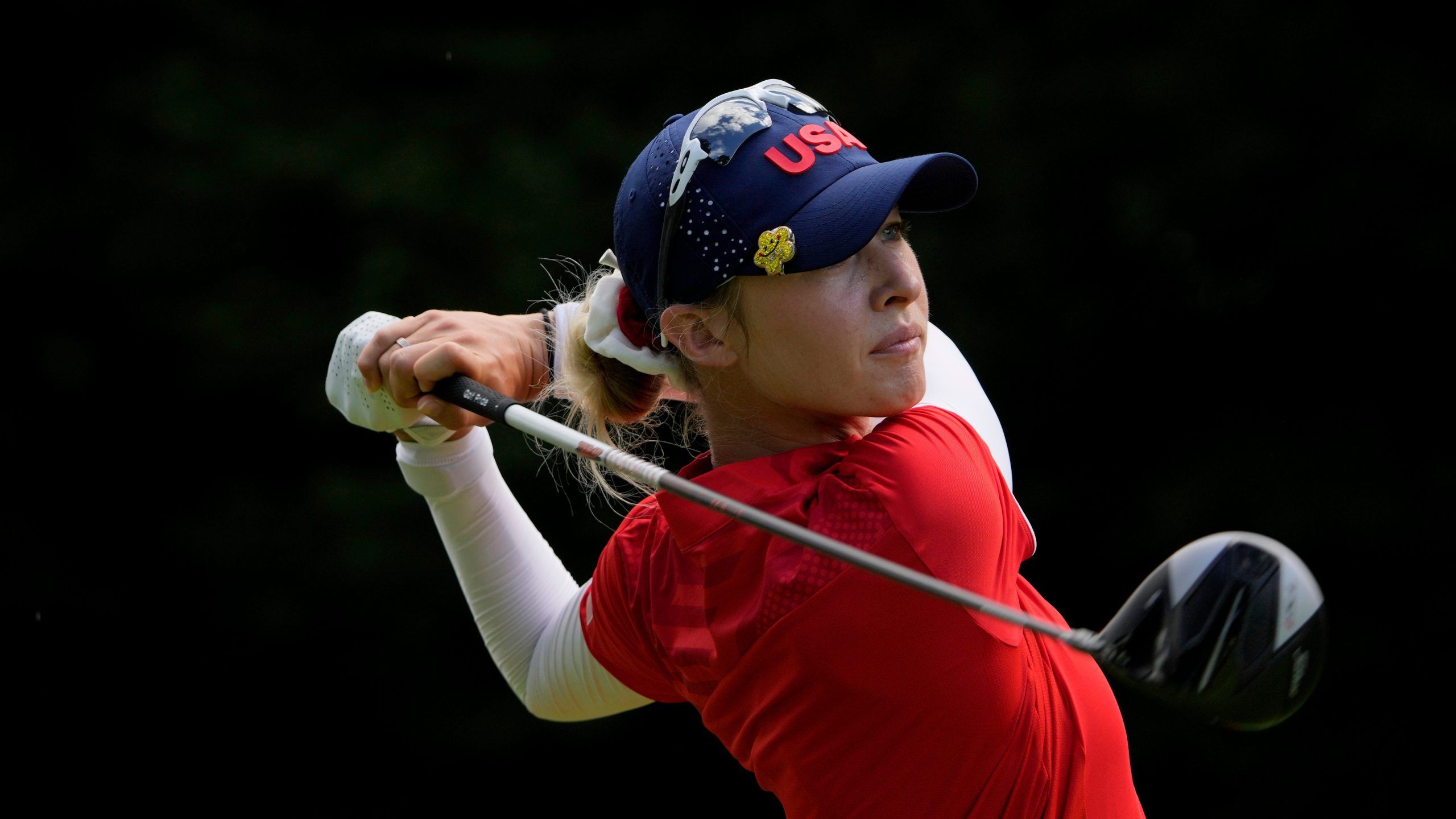 2560x1440 Bradenton's Nelly Korda wins gold in Women's Golf